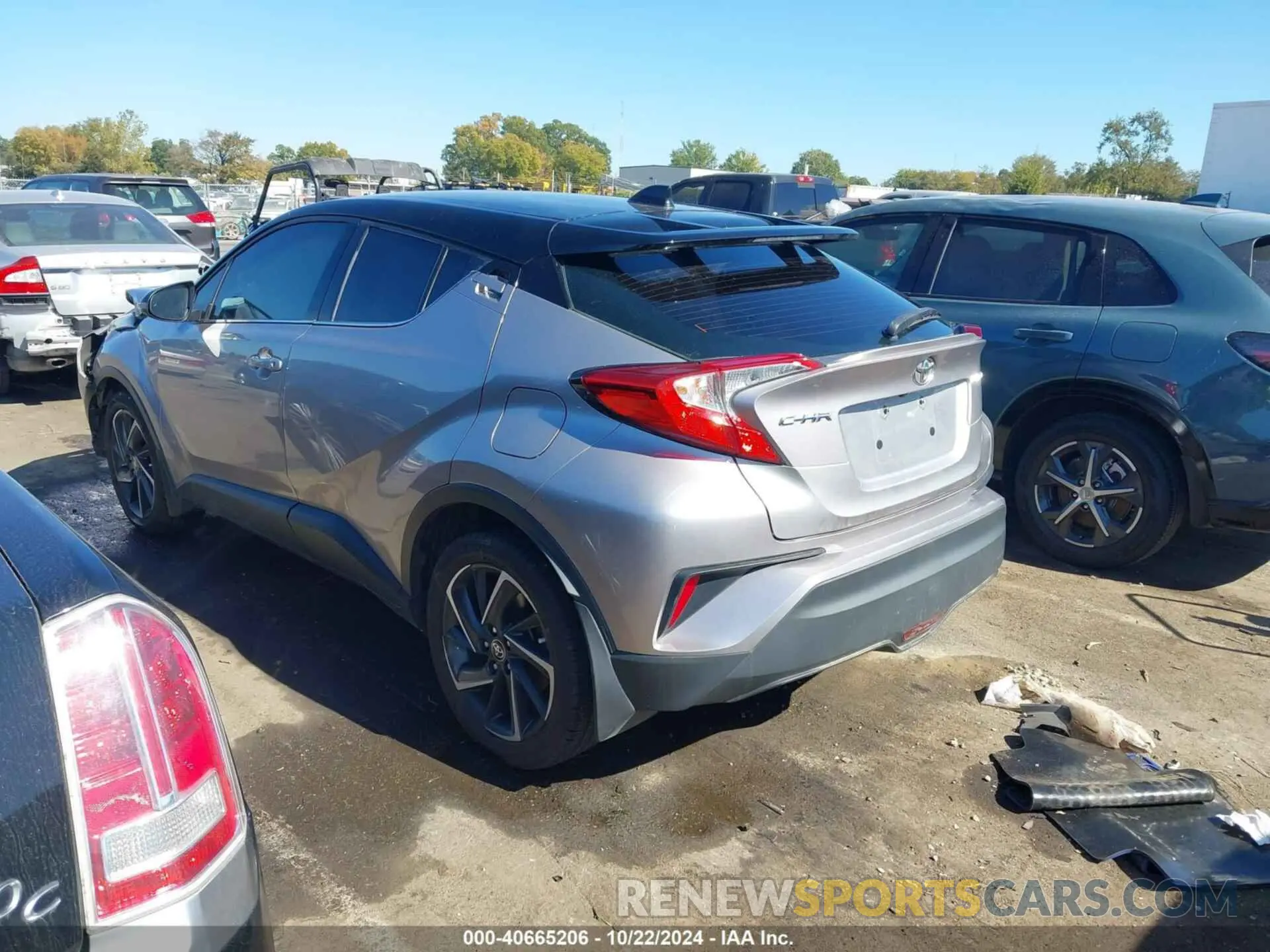 3 Photograph of a damaged car NMTKHMBX8LR105291 TOYOTA C-HR 2020