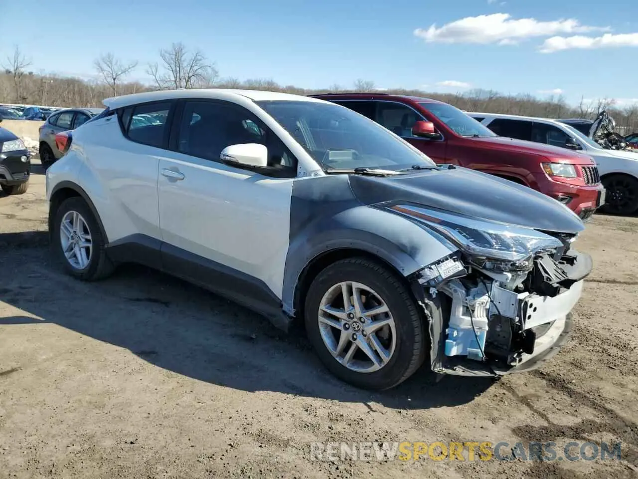 4 Фотография поврежденного автомобиля NMTKHMBX8LR113259 TOYOTA C-HR 2020