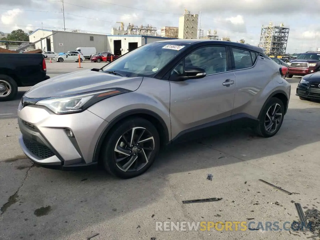 1 Фотография поврежденного автомобиля NMTKHMBX8LR116839 TOYOTA C-HR 2020