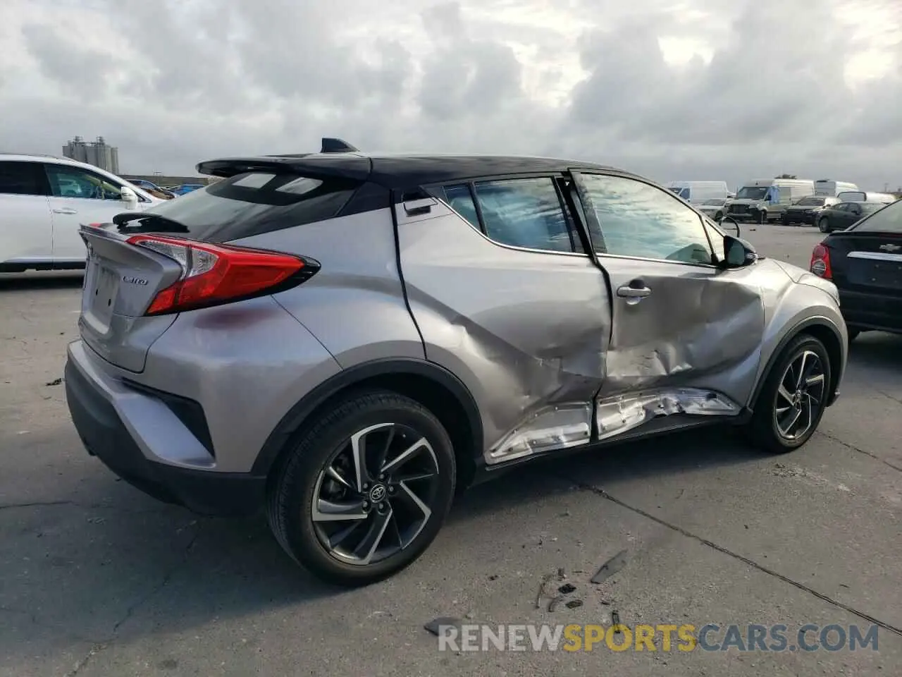 3 Фотография поврежденного автомобиля NMTKHMBX8LR116839 TOYOTA C-HR 2020