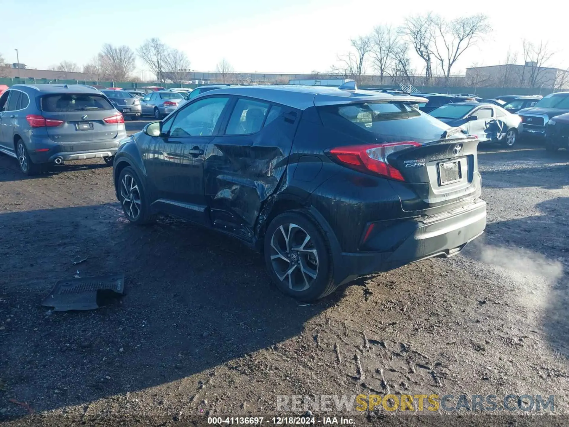 3 Фотография поврежденного автомобиля NMTKHMBX9LR107325 TOYOTA C-HR 2020