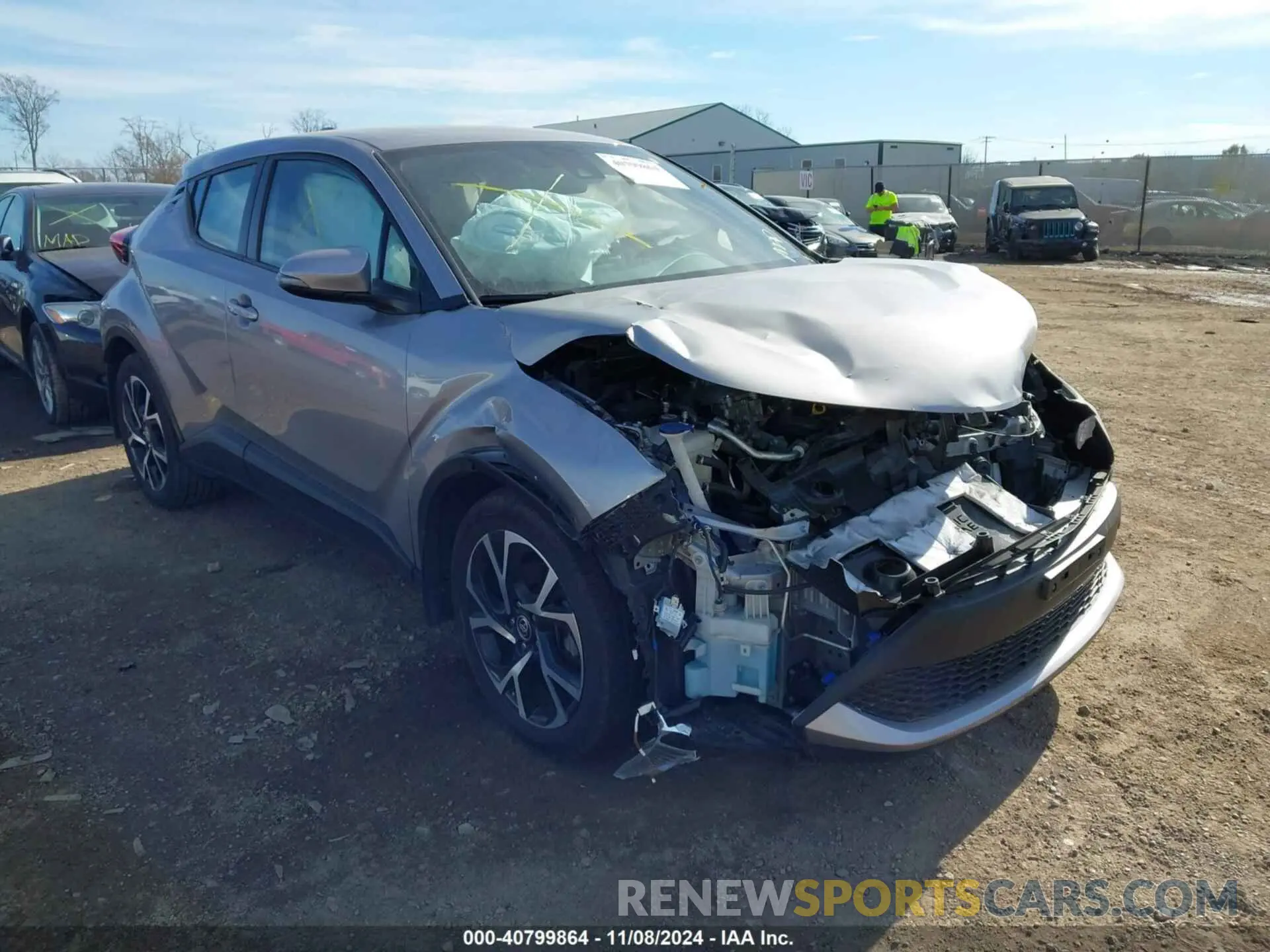 1 Фотография поврежденного автомобиля NMTKHMBX9LR108538 TOYOTA C-HR 2020