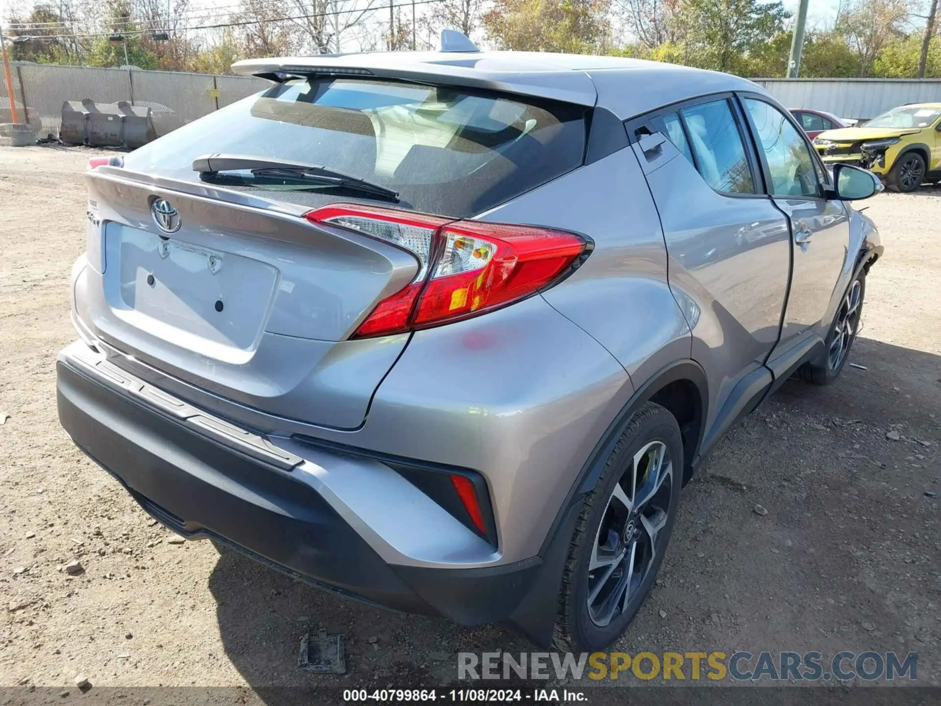 4 Фотография поврежденного автомобиля NMTKHMBX9LR108538 TOYOTA C-HR 2020