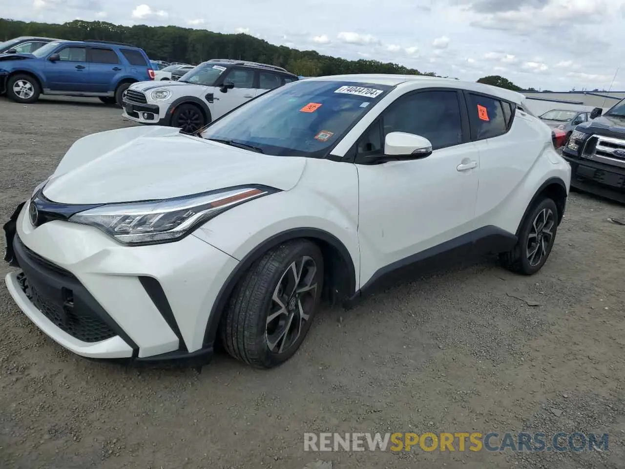 1 Фотография поврежденного автомобиля NMTKHMBX9LR114095 TOYOTA C-HR 2020