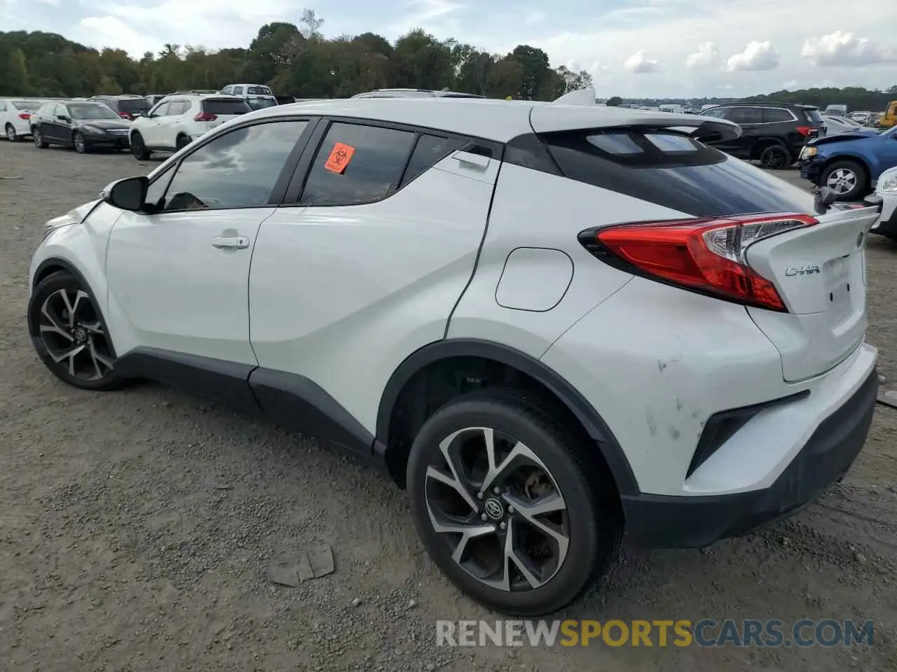 2 Фотография поврежденного автомобиля NMTKHMBX9LR114095 TOYOTA C-HR 2020