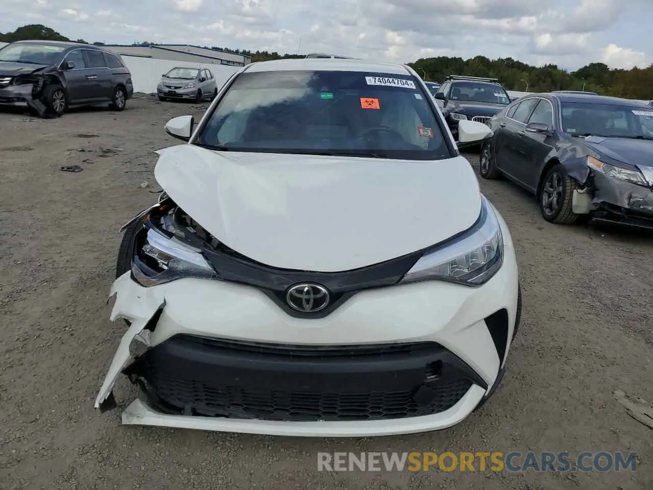 5 Фотография поврежденного автомобиля NMTKHMBX9LR114095 TOYOTA C-HR 2020