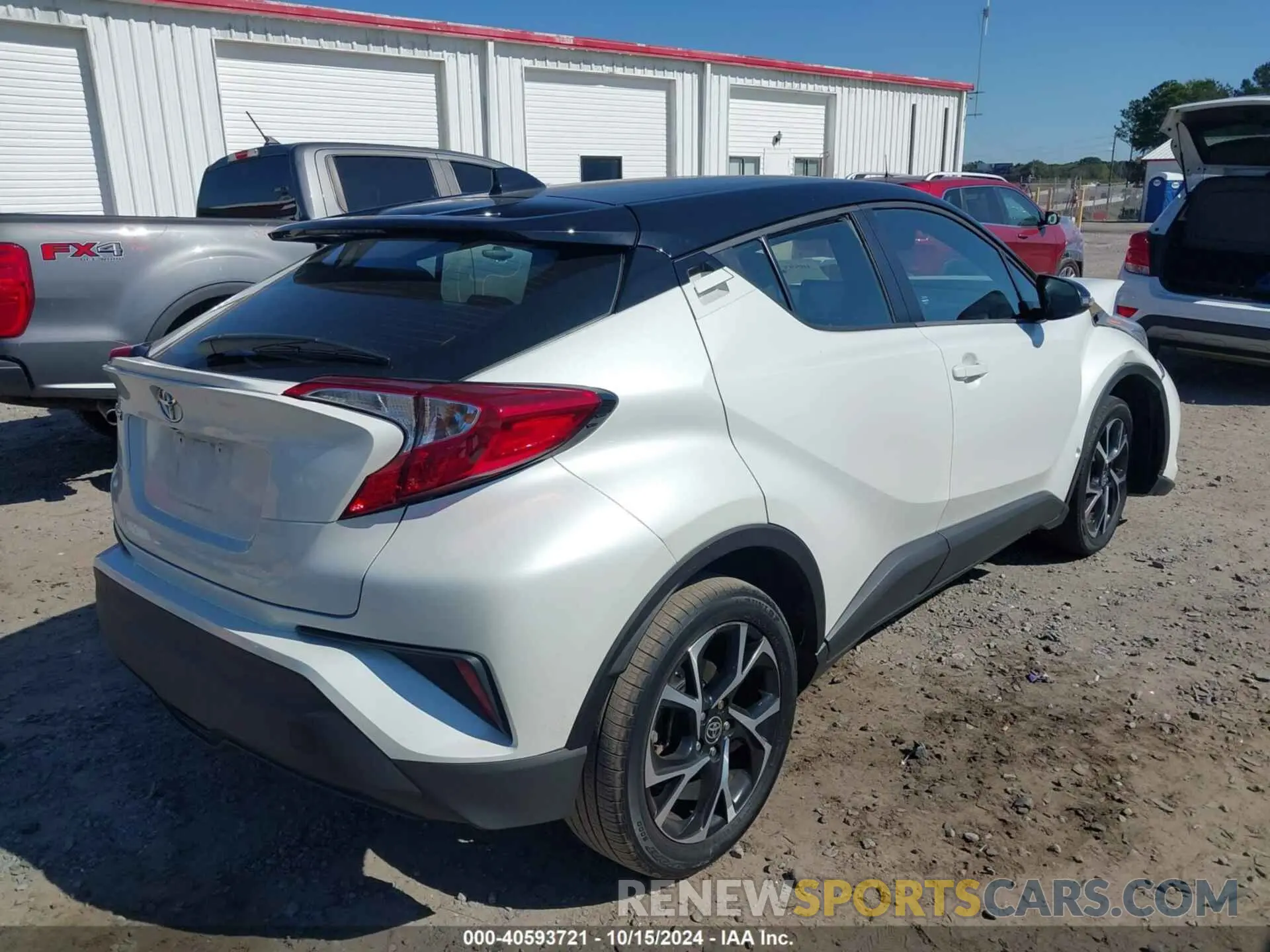 4 Photograph of a damaged car NMTKHMBX9LR114467 TOYOTA C-HR 2020