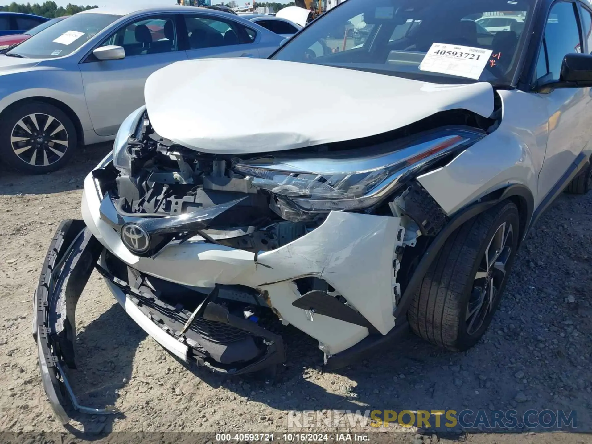 6 Photograph of a damaged car NMTKHMBX9LR114467 TOYOTA C-HR 2020