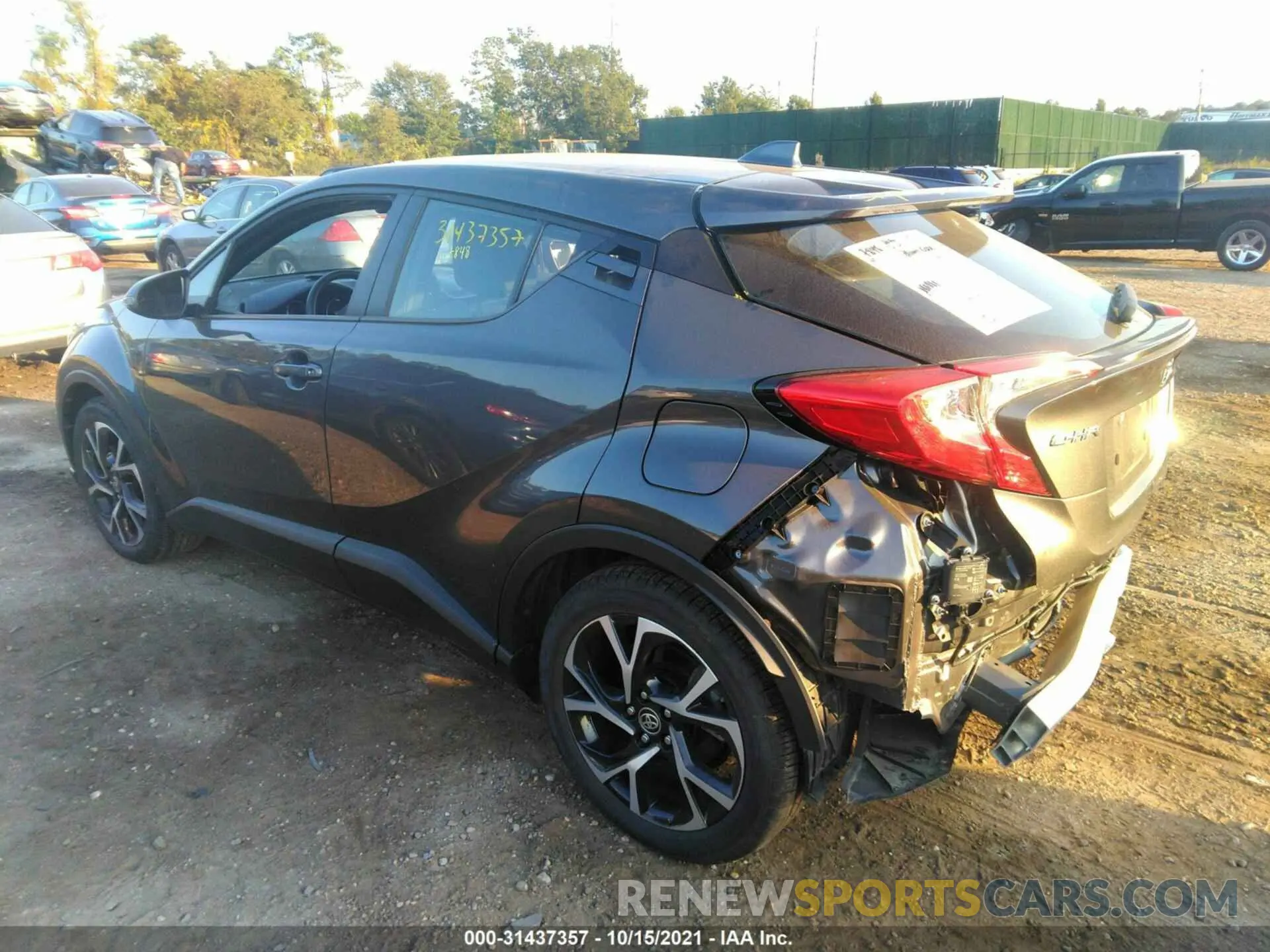 3 Фотография поврежденного автомобиля NMTKHMBXXLR103204 TOYOTA C-HR 2020