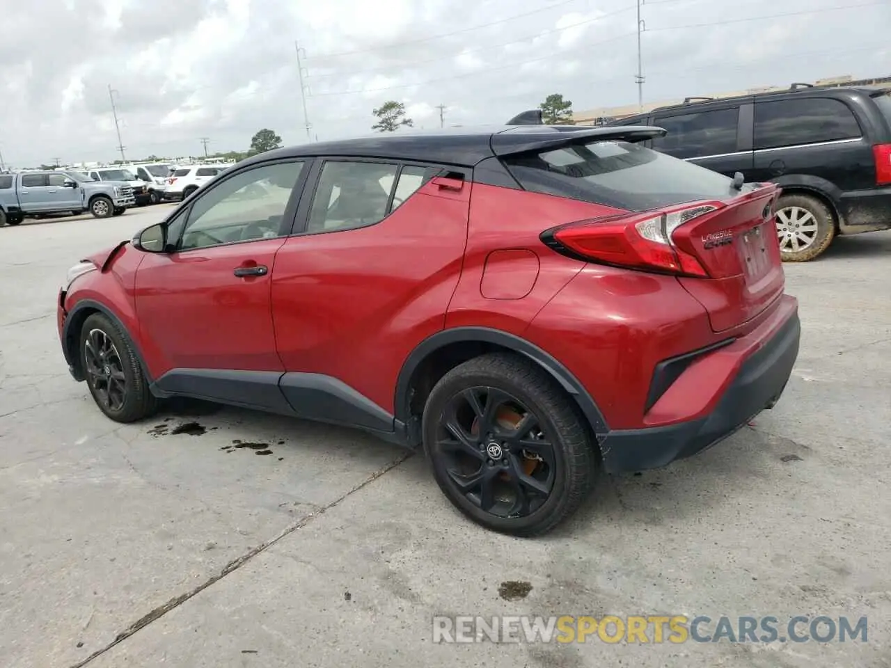 2 Photograph of a damaged car JTNKHMBX0M1099711 TOYOTA C-HR 2021
