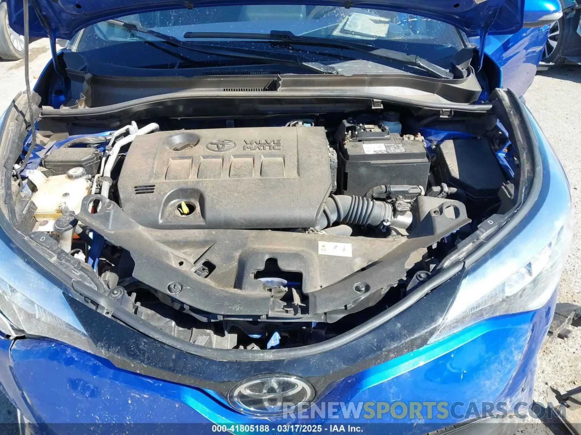 10 Photograph of a damaged car JTNKHMBX0M1118192 TOYOTA C-HR 2021