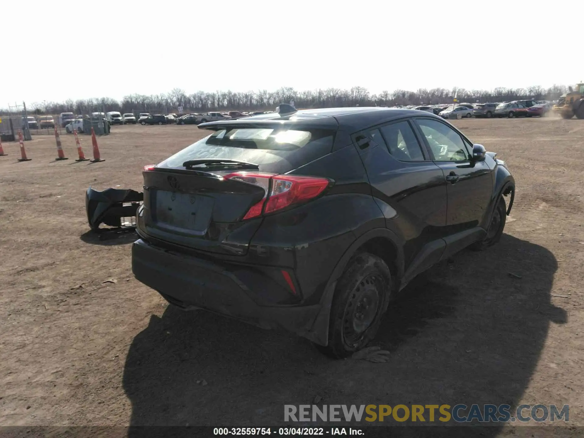 4 Фотография поврежденного автомобиля JTNKHMBX0M1120377 TOYOTA C-HR 2021