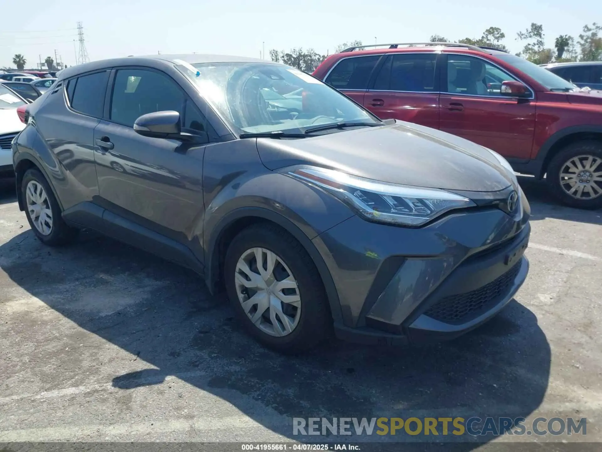 1 Фотография поврежденного автомобиля JTNKHMBX0M1126776 TOYOTA C-HR 2021