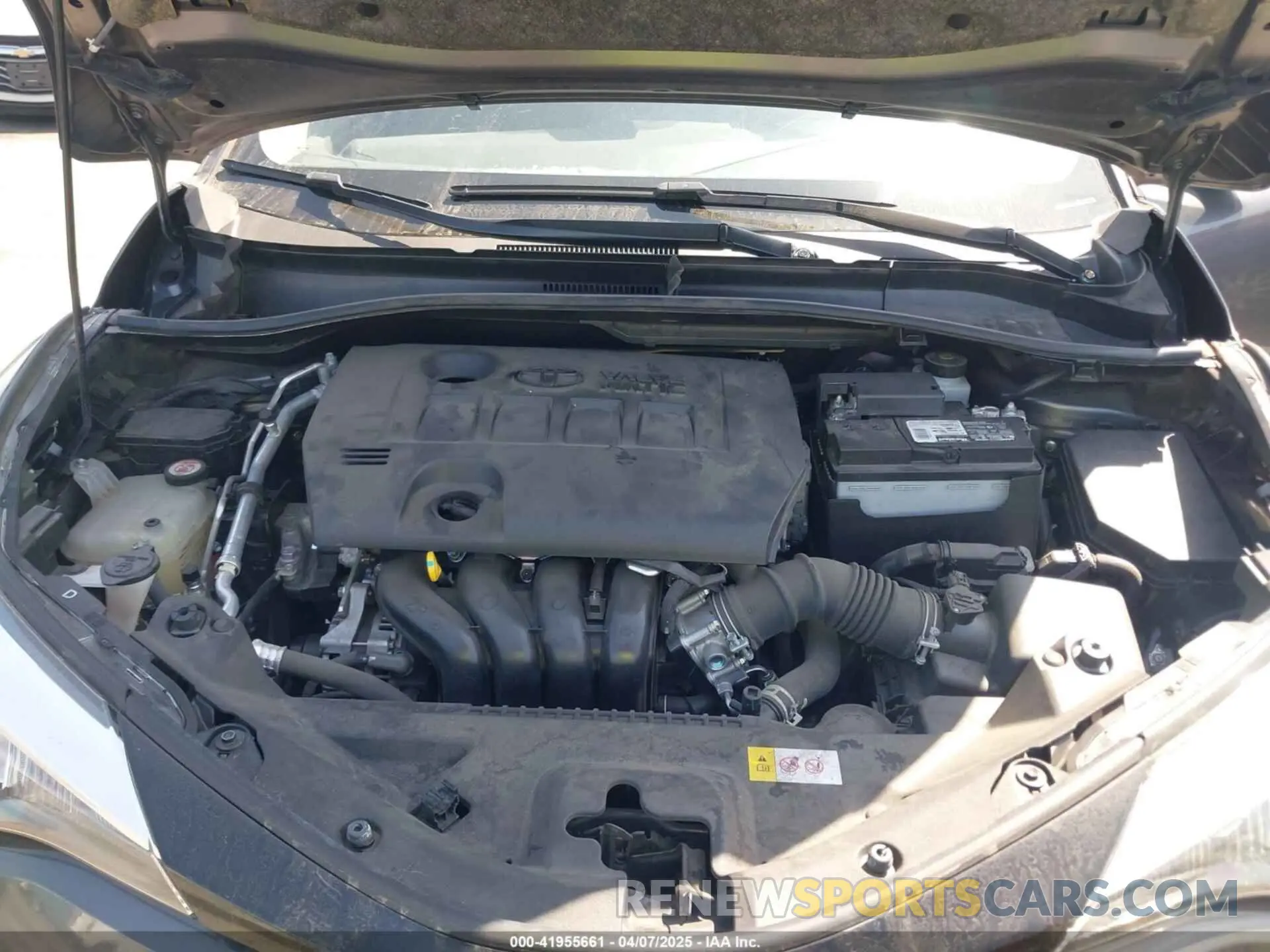 10 Фотография поврежденного автомобиля JTNKHMBX0M1126776 TOYOTA C-HR 2021