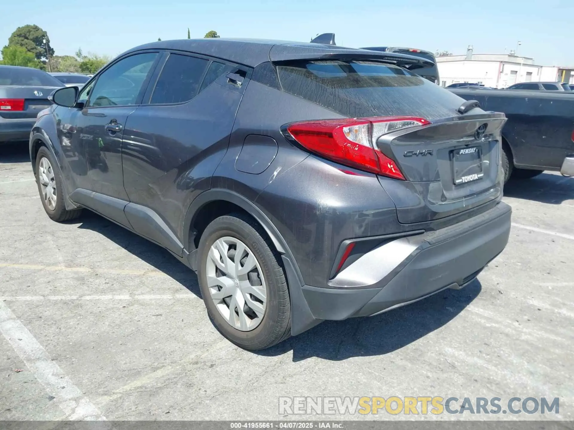 3 Фотография поврежденного автомобиля JTNKHMBX0M1126776 TOYOTA C-HR 2021
