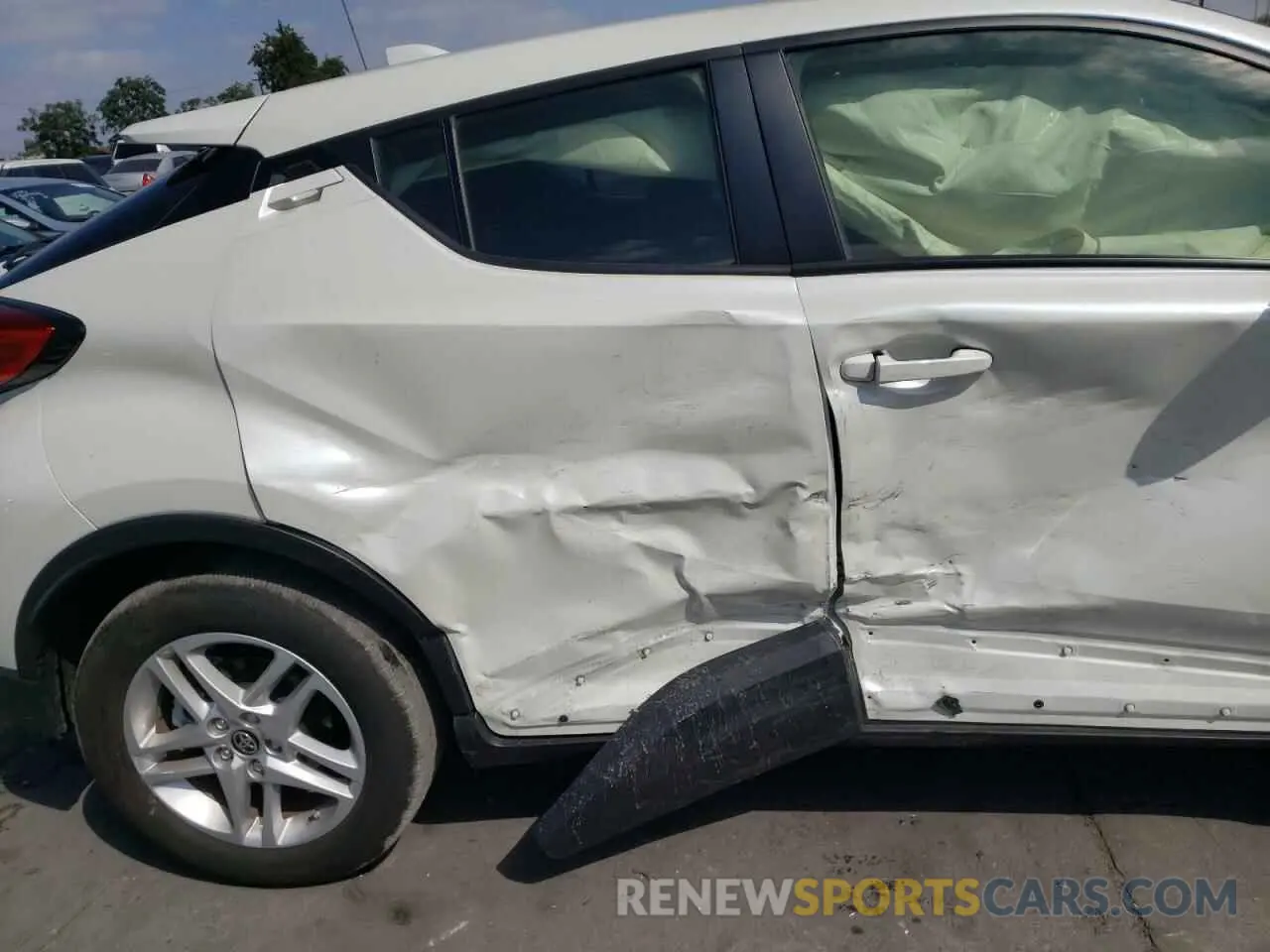 9 Photograph of a damaged car JTNKHMBX1M1095912 TOYOTA C-HR 2021