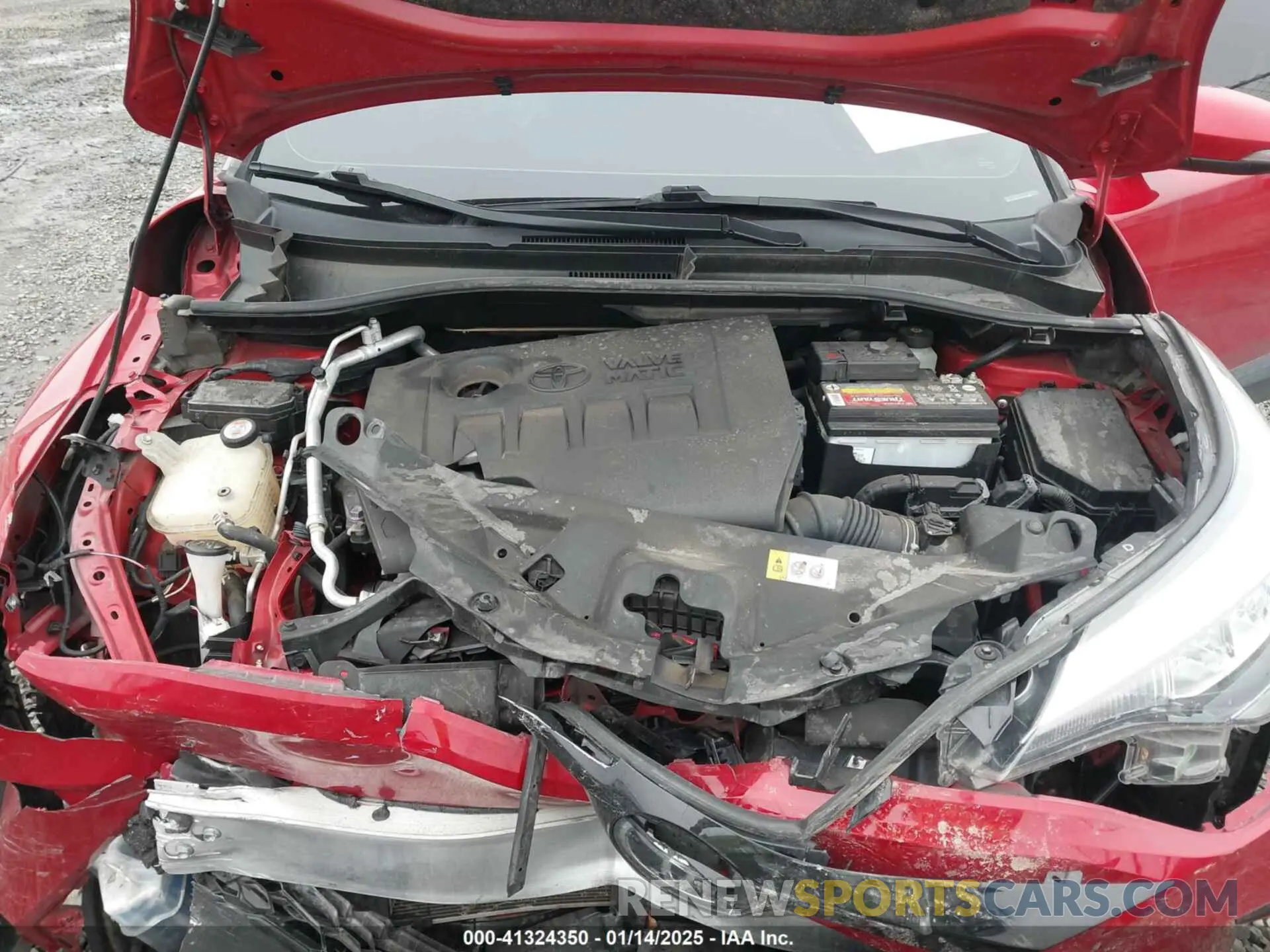 10 Фотография поврежденного автомобиля JTNKHMBX1M1104530 TOYOTA C-HR 2021