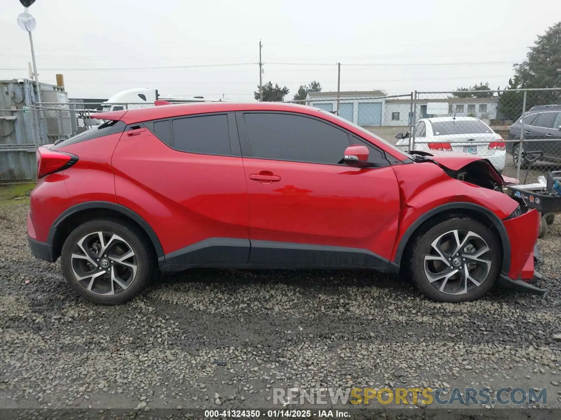 13 Фотография поврежденного автомобиля JTNKHMBX1M1104530 TOYOTA C-HR 2021