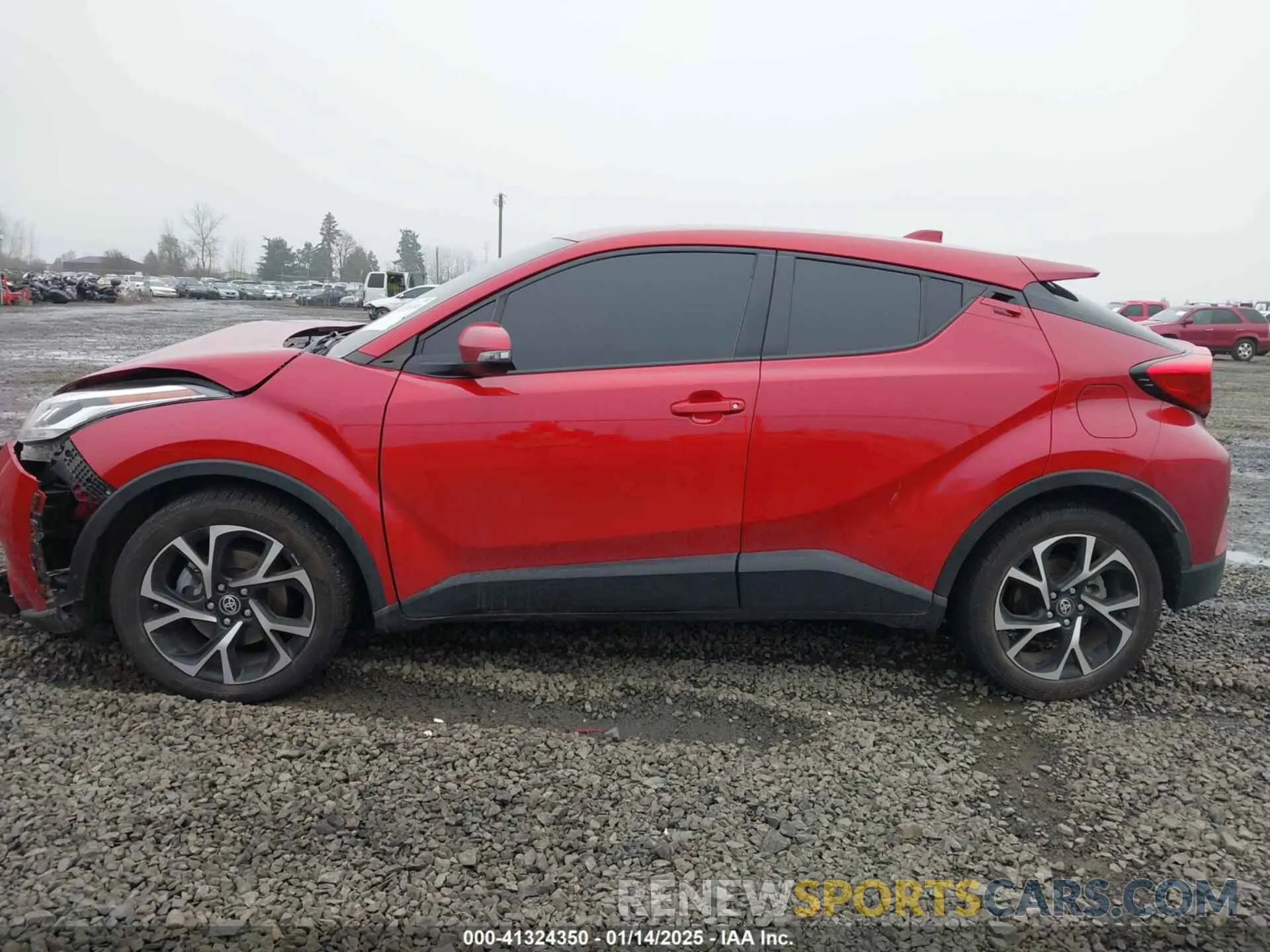 14 Фотография поврежденного автомобиля JTNKHMBX1M1104530 TOYOTA C-HR 2021