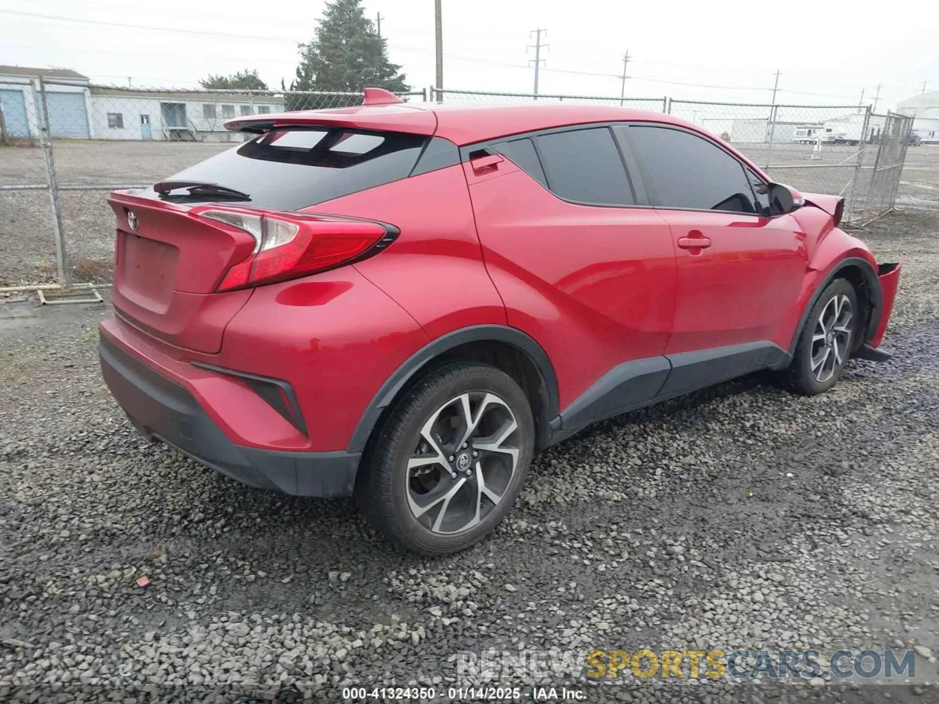 4 Фотография поврежденного автомобиля JTNKHMBX1M1104530 TOYOTA C-HR 2021