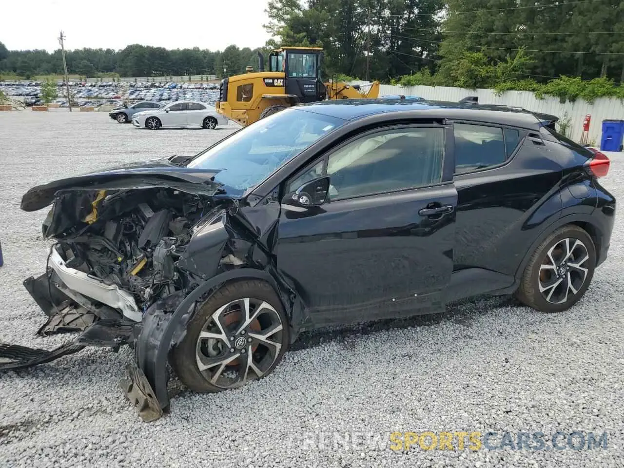 1 Photograph of a damaged car JTNKHMBX1M1107718 TOYOTA C-HR 2021