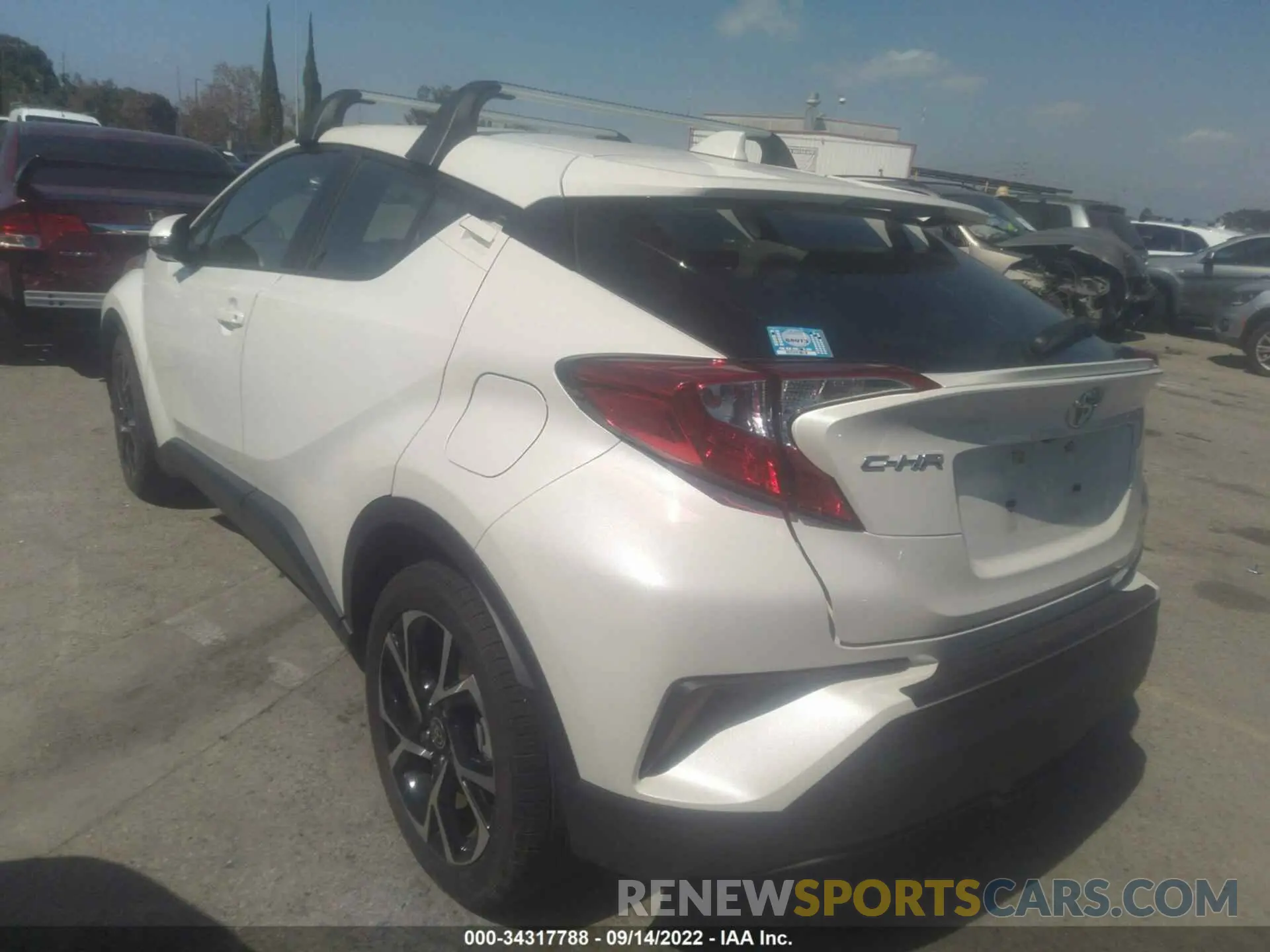 3 Photograph of a damaged car JTNKHMBX1M1108920 TOYOTA C-HR 2021