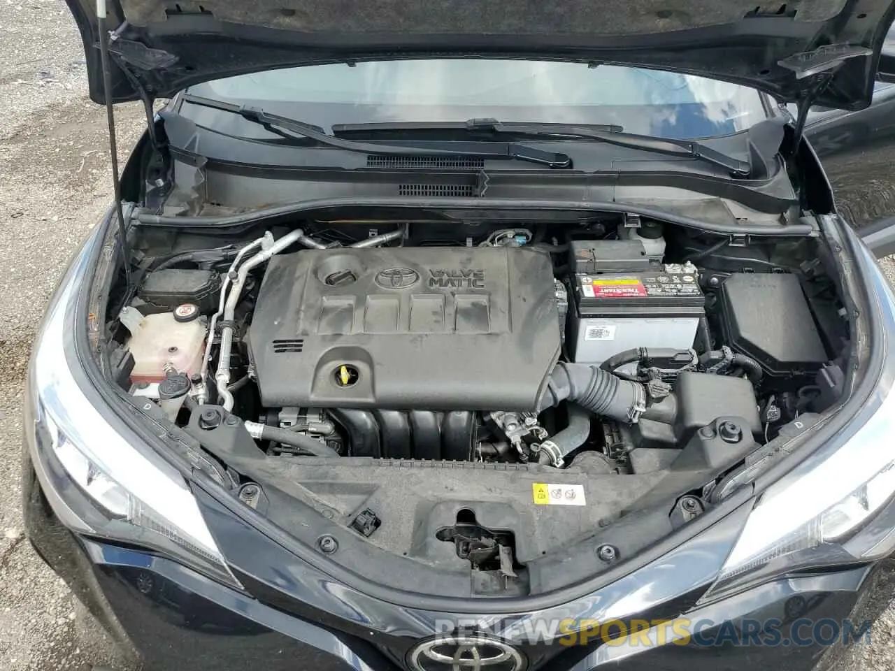 11 Фотография поврежденного автомобиля JTNKHMBX1M1114233 TOYOTA C-HR 2021