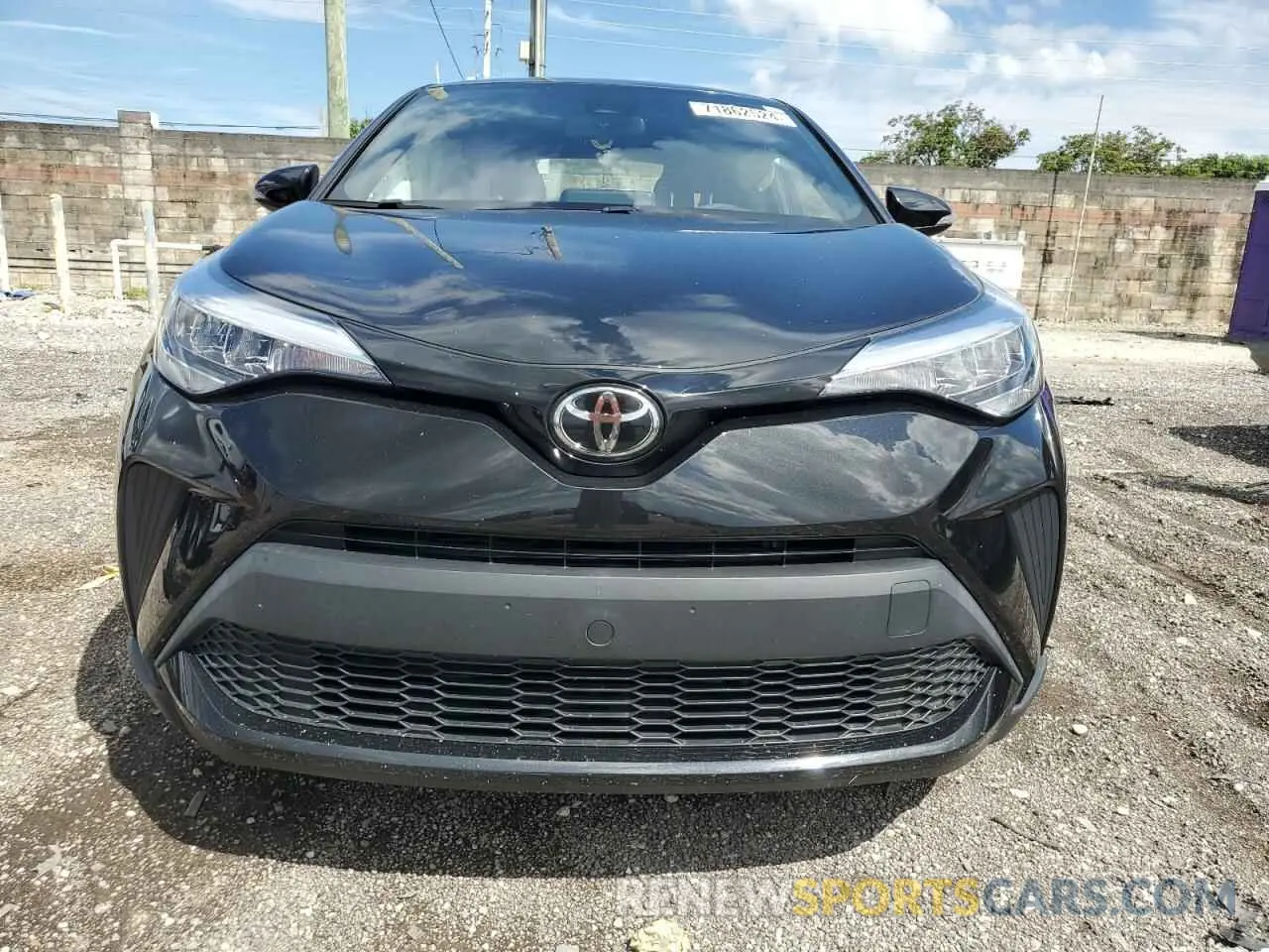 5 Фотография поврежденного автомобиля JTNKHMBX1M1114233 TOYOTA C-HR 2021