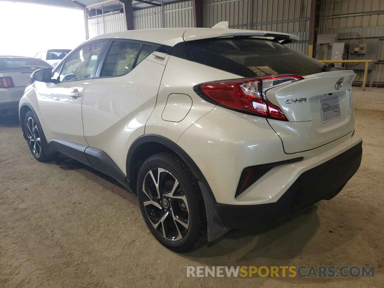 3 Photograph of a damaged car JTNKHMBX1M1115592 TOYOTA C-HR 2021