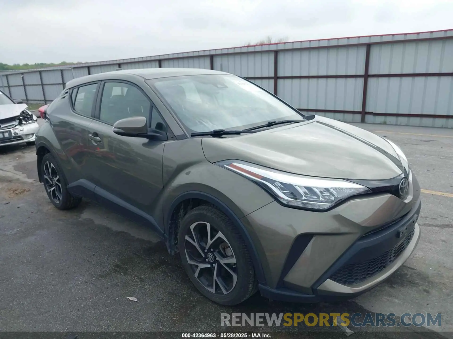 1 Фотография поврежденного автомобиля JTNKHMBX1M1119111 TOYOTA C-HR 2021