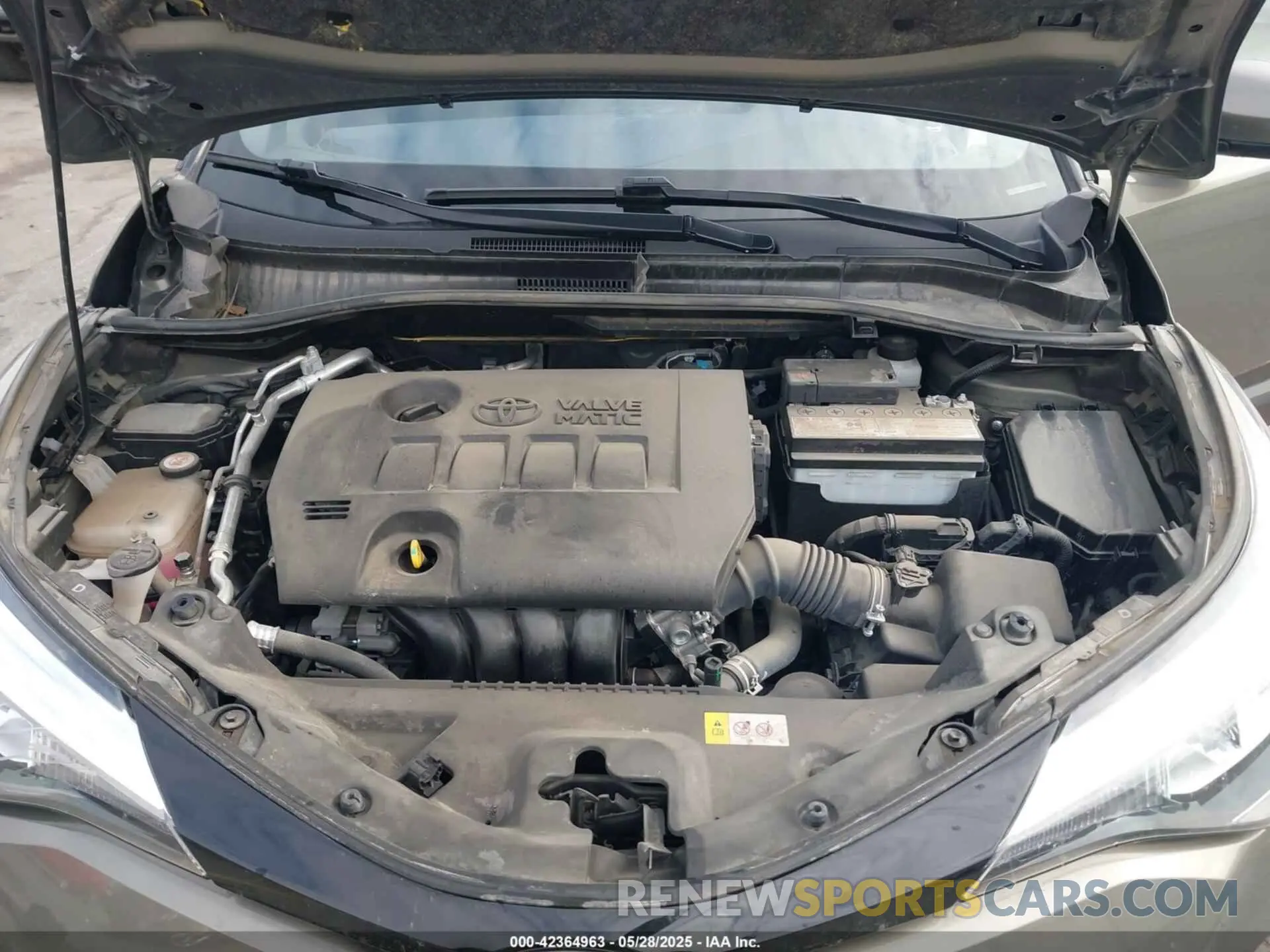 10 Фотография поврежденного автомобиля JTNKHMBX1M1119111 TOYOTA C-HR 2021