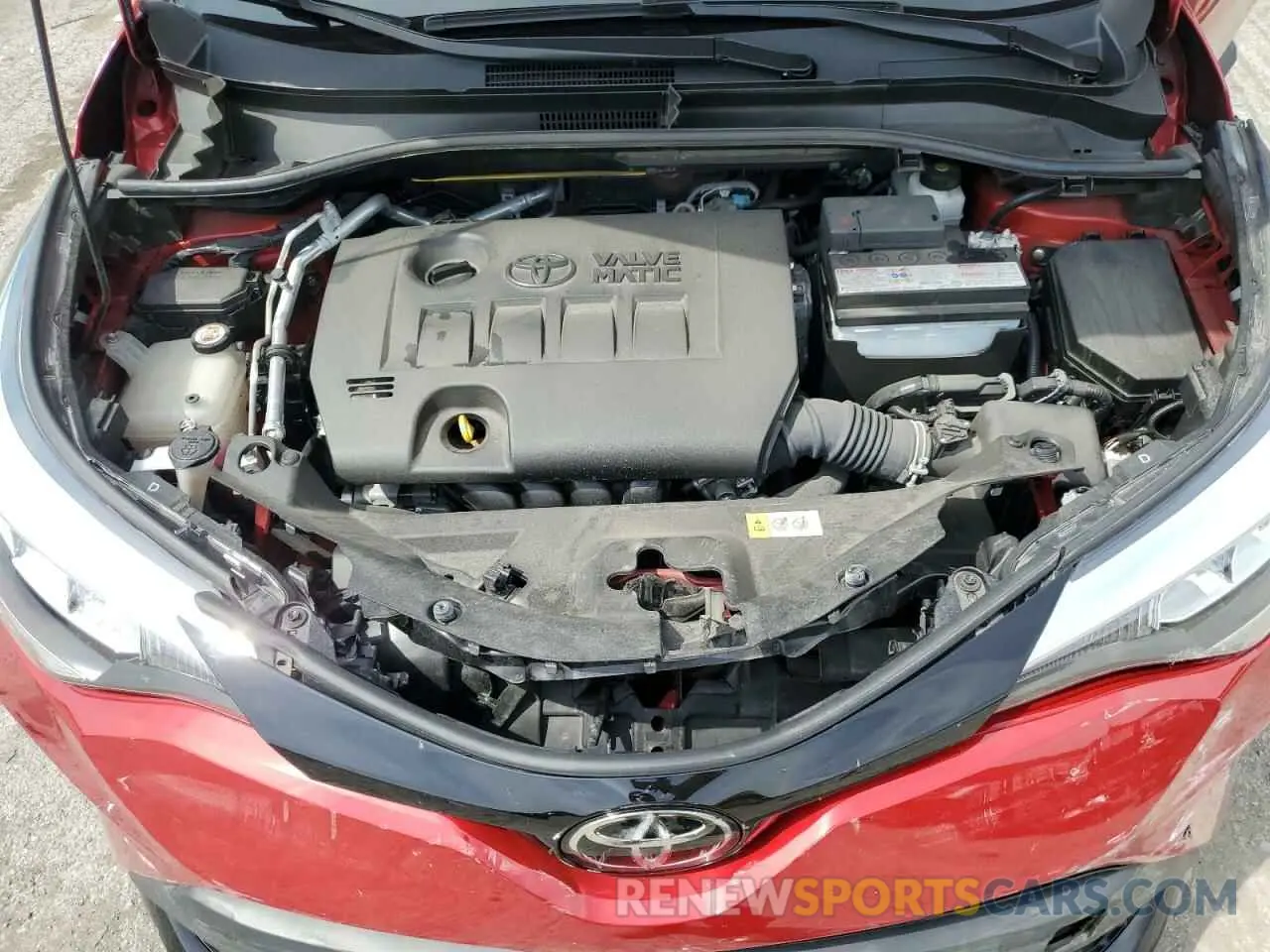 12 Photograph of a damaged car JTNKHMBX1M1125314 TOYOTA C-HR 2021