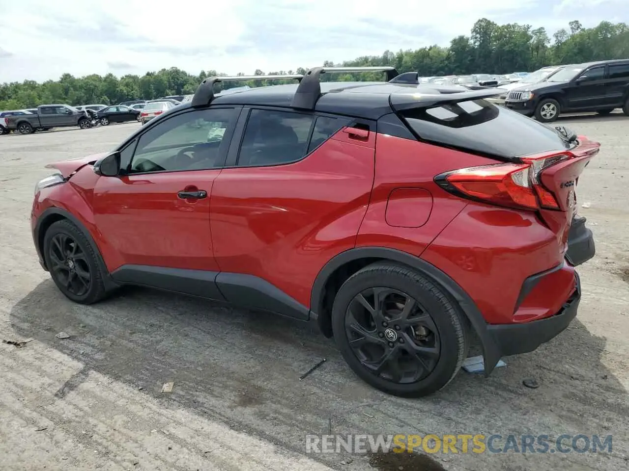 2 Photograph of a damaged car JTNKHMBX1M1125314 TOYOTA C-HR 2021