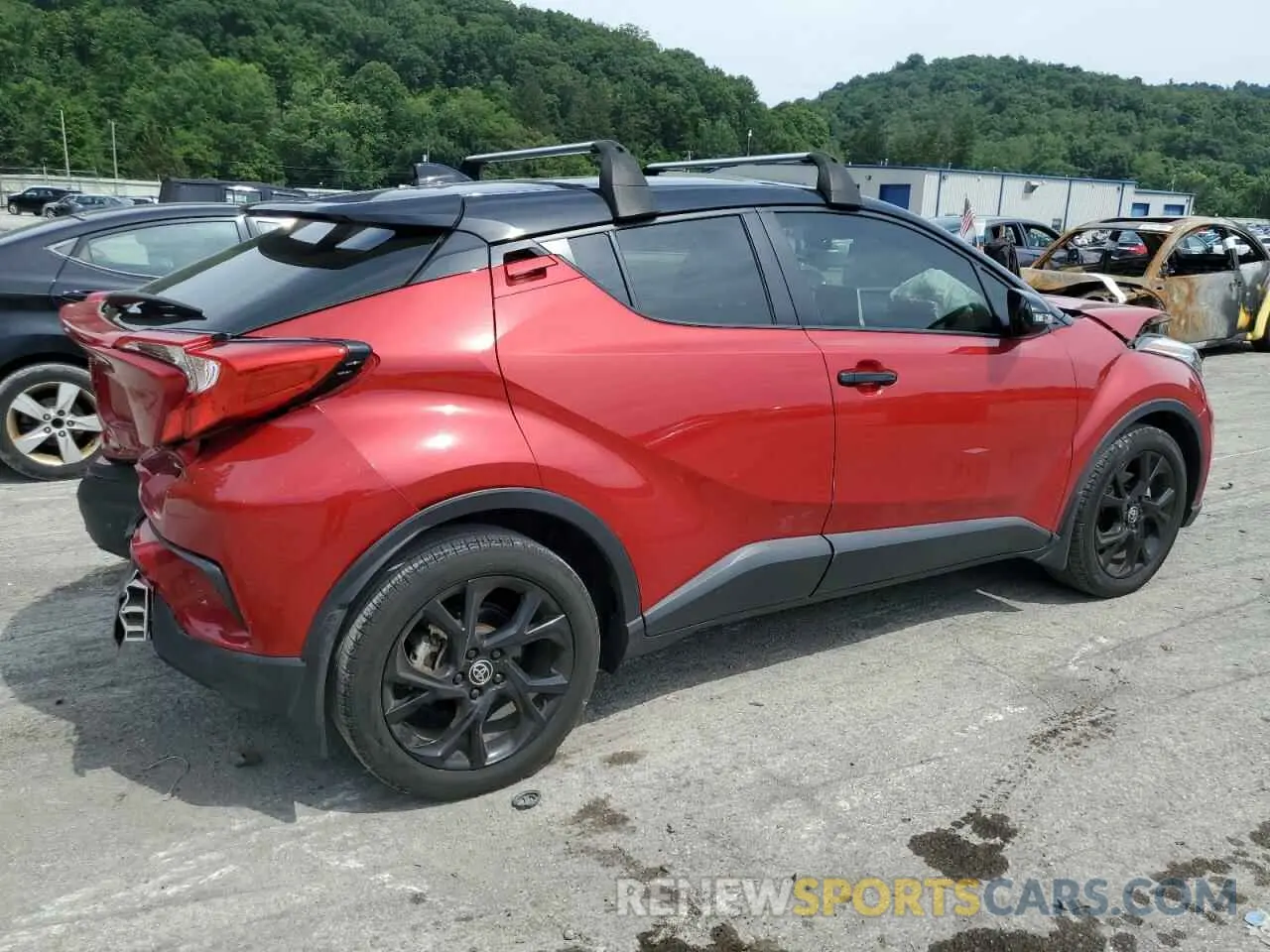 3 Photograph of a damaged car JTNKHMBX1M1125314 TOYOTA C-HR 2021