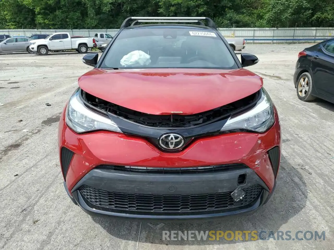 5 Photograph of a damaged car JTNKHMBX1M1125314 TOYOTA C-HR 2021