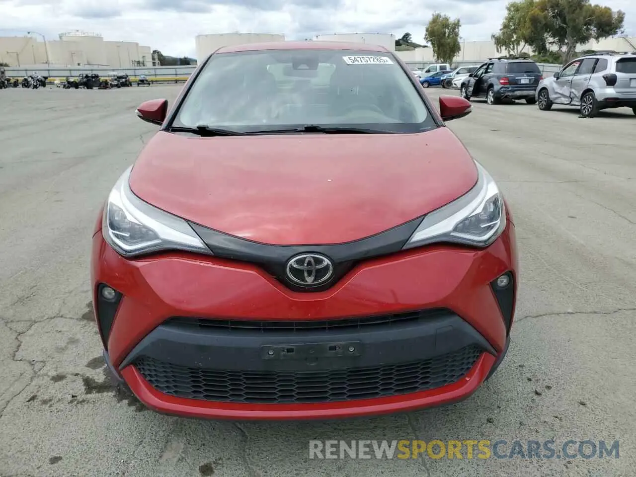 5 Photograph of a damaged car JTNKHMBX2M1104830 TOYOTA C-HR 2021