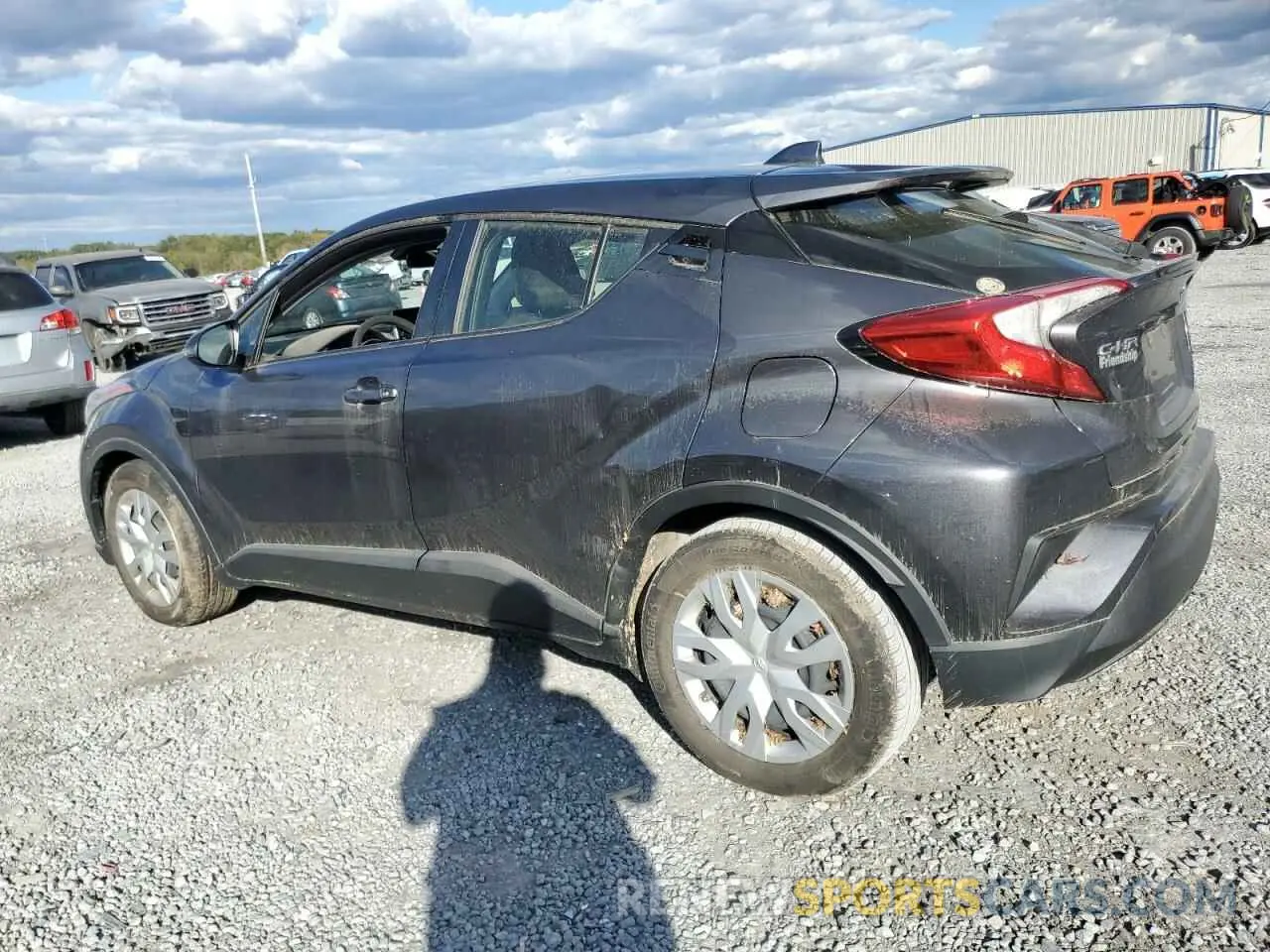 2 Photograph of a damaged car JTNKHMBX2M1106156 TOYOTA C-HR 2021
