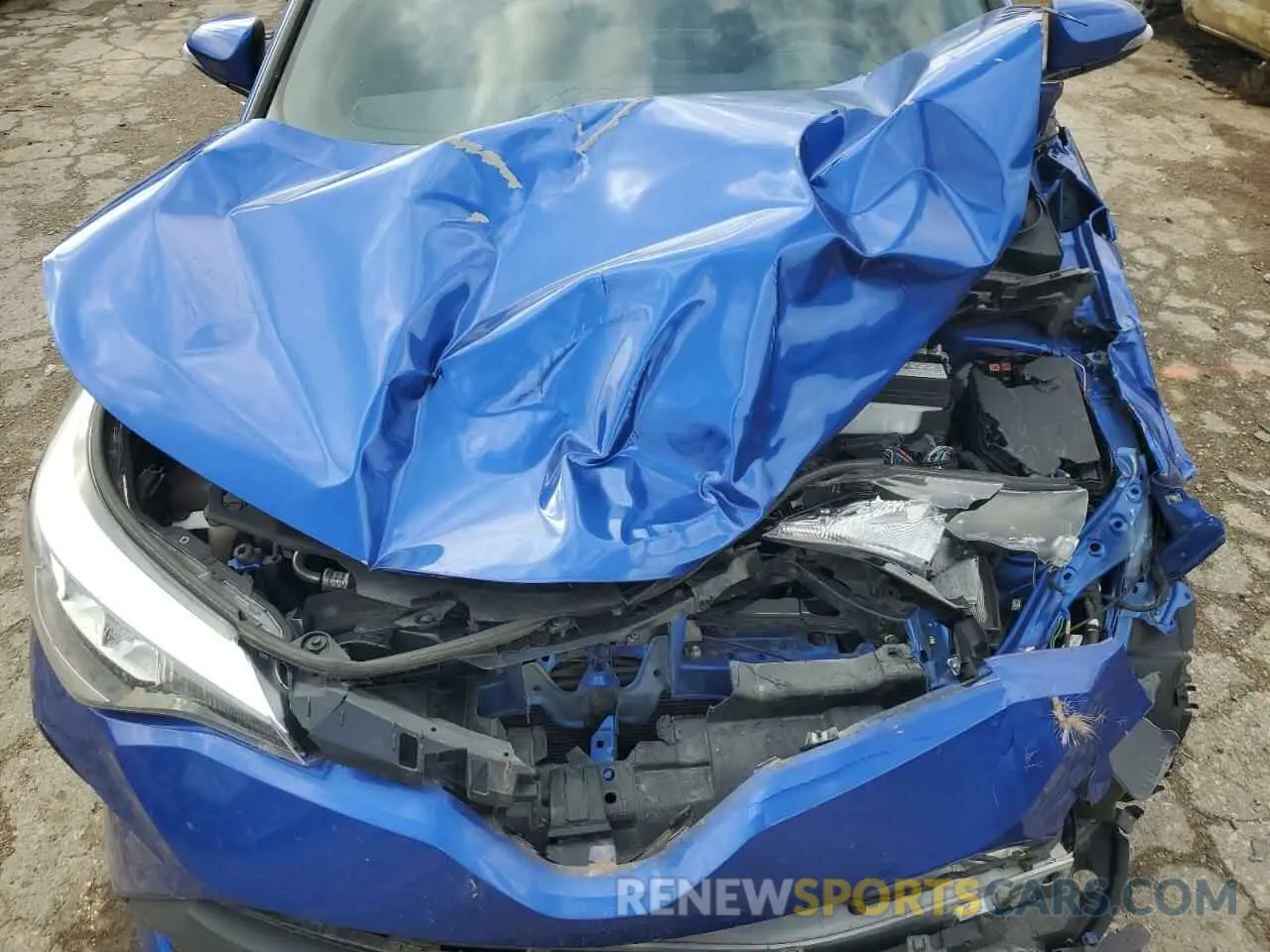13 Photograph of a damaged car JTNKHMBX2M1107890 TOYOTA C-HR 2021