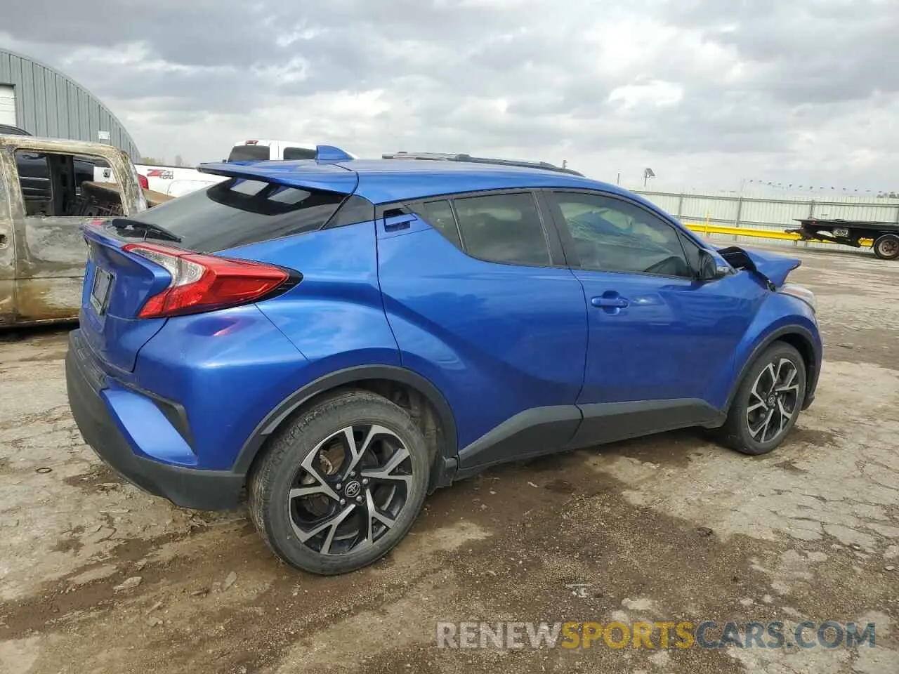 3 Photograph of a damaged car JTNKHMBX2M1107890 TOYOTA C-HR 2021