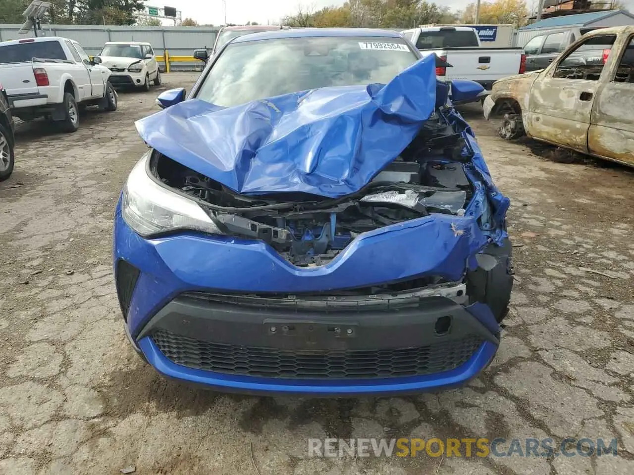 5 Photograph of a damaged car JTNKHMBX2M1107890 TOYOTA C-HR 2021