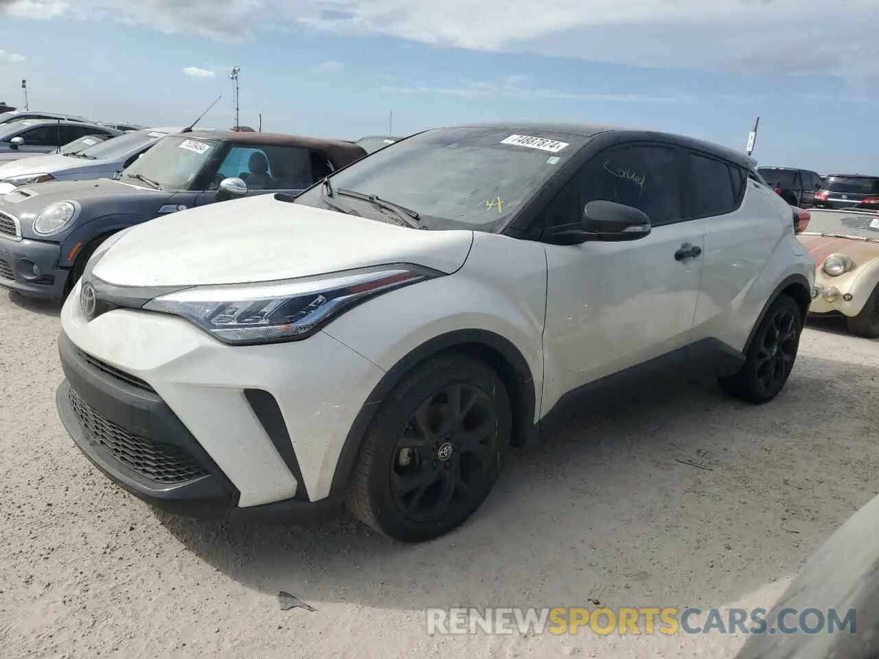 1 Фотография поврежденного автомобиля JTNKHMBX2M1111986 TOYOTA C-HR 2021