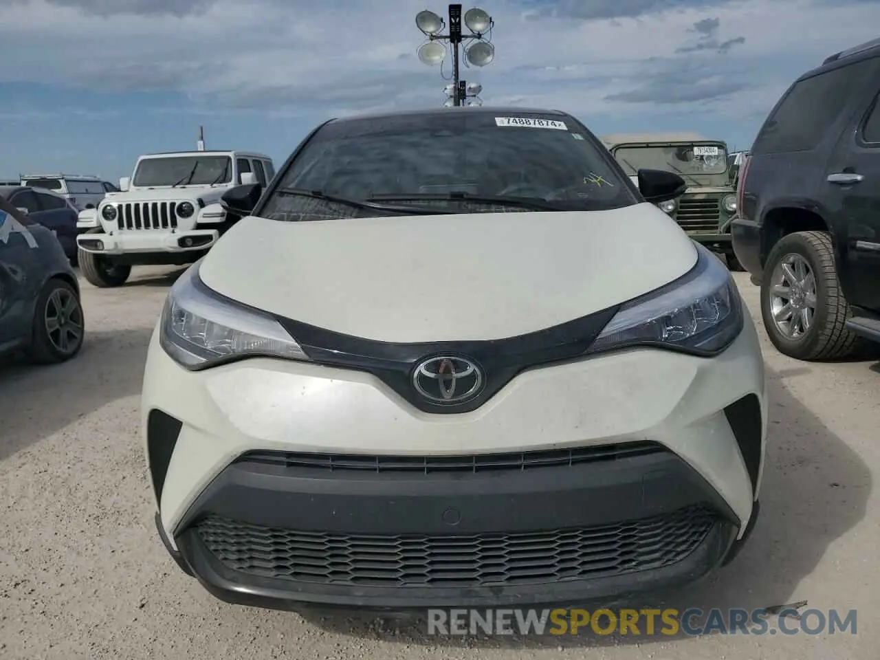 5 Фотография поврежденного автомобиля JTNKHMBX2M1111986 TOYOTA C-HR 2021