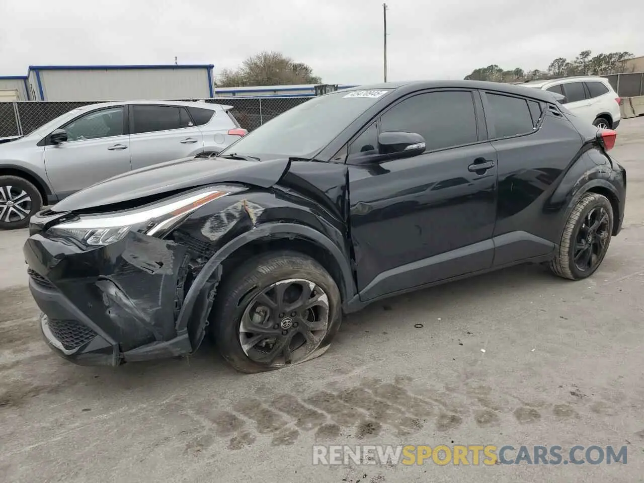 1 Фотография поврежденного автомобиля JTNKHMBX2M1128772 TOYOTA C-HR 2021