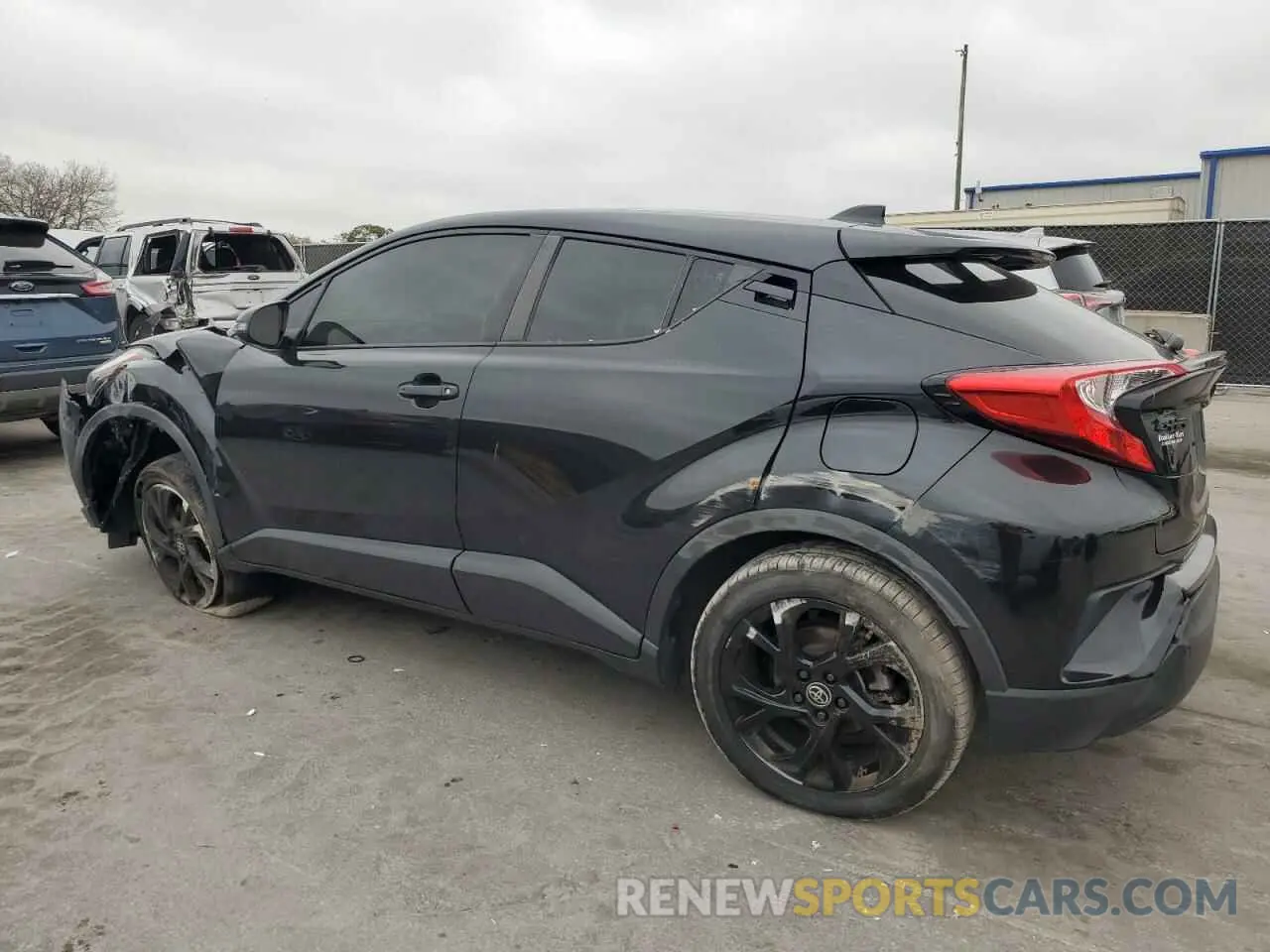 2 Фотография поврежденного автомобиля JTNKHMBX2M1128772 TOYOTA C-HR 2021