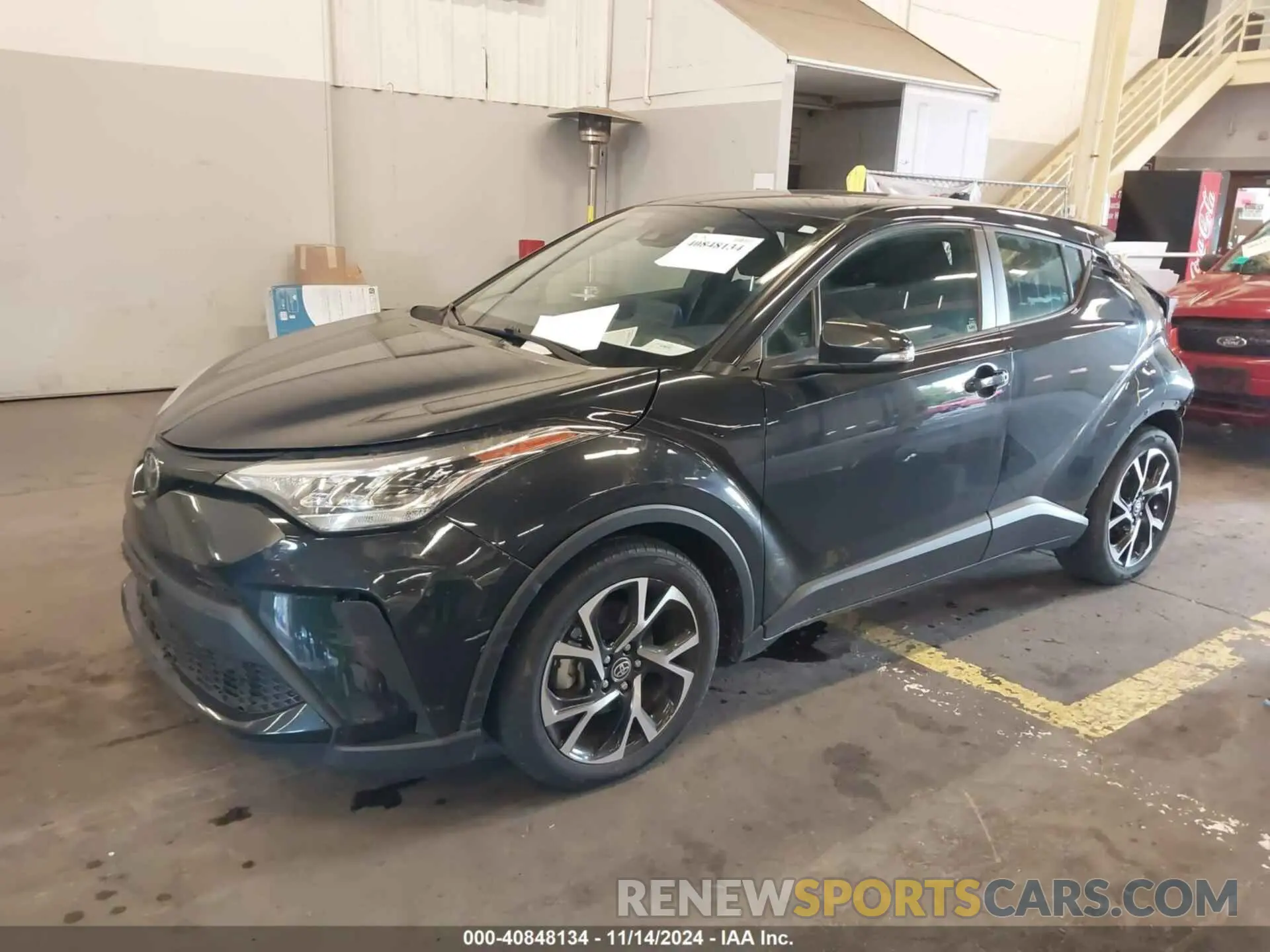 2 Photograph of a damaged car JTNKHMBX3M1107168 TOYOTA C-HR 2021