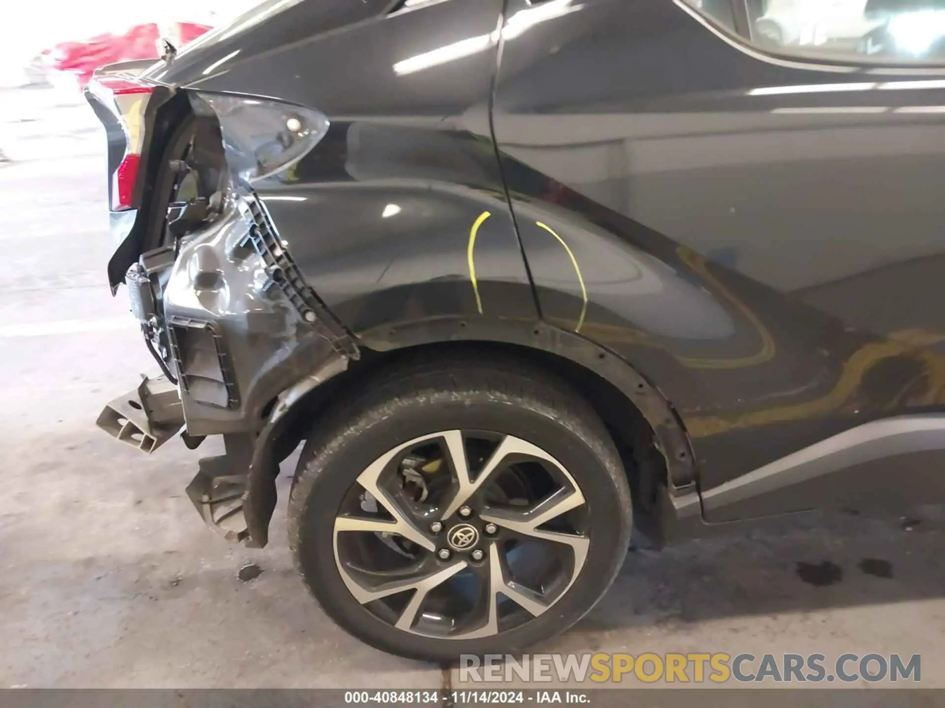 22 Photograph of a damaged car JTNKHMBX3M1107168 TOYOTA C-HR 2021