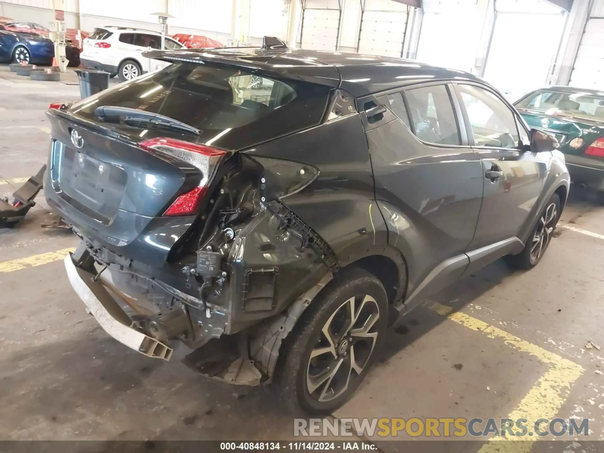 4 Photograph of a damaged car JTNKHMBX3M1107168 TOYOTA C-HR 2021