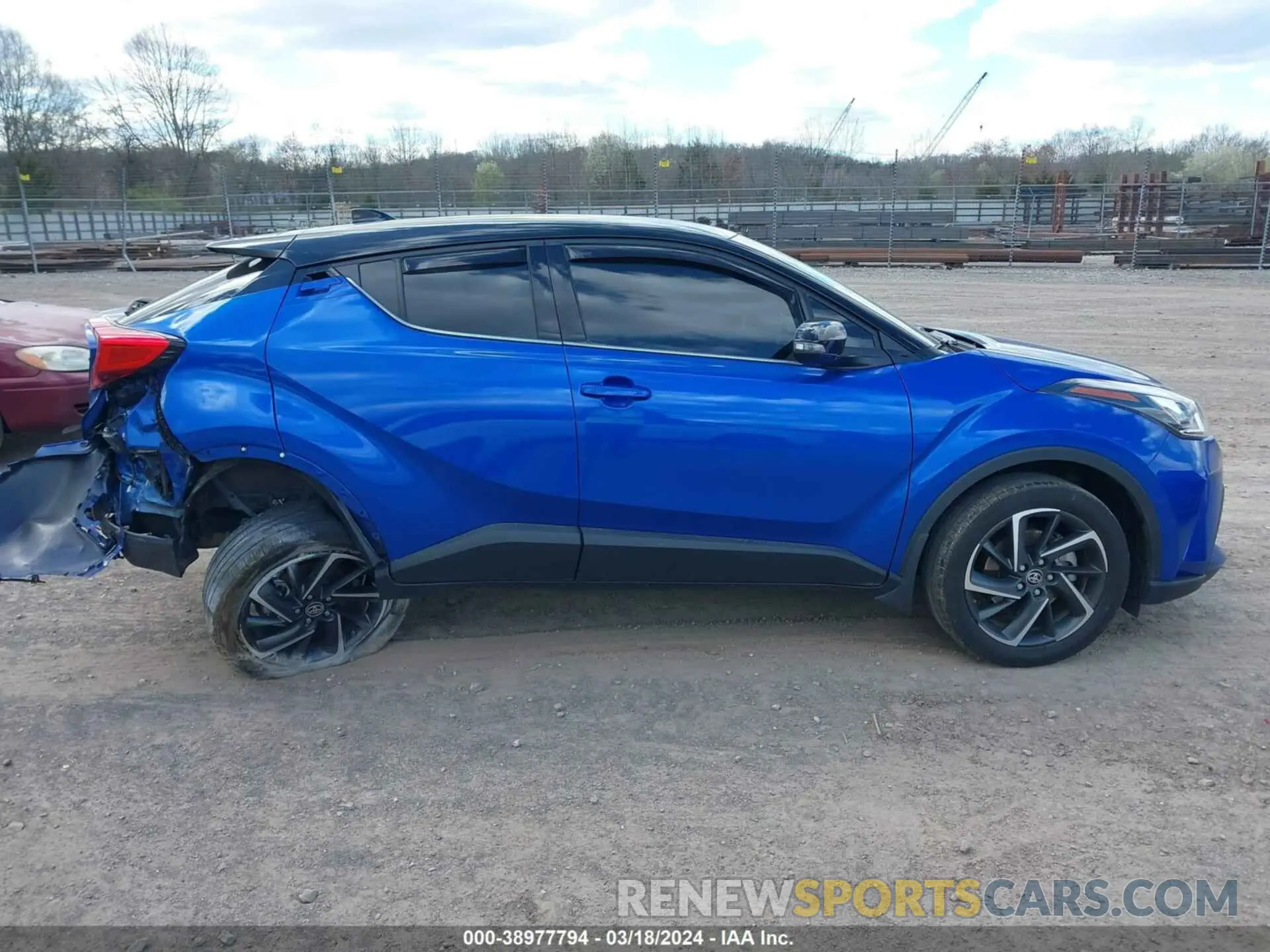 13 Photograph of a damaged car JTNKHMBX3M1108840 TOYOTA C-HR 2021