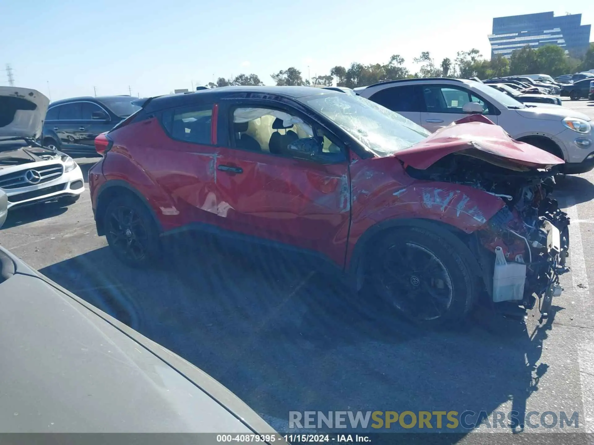 13 Фотография поврежденного автомобиля JTNKHMBX3M1125380 TOYOTA C-HR 2021