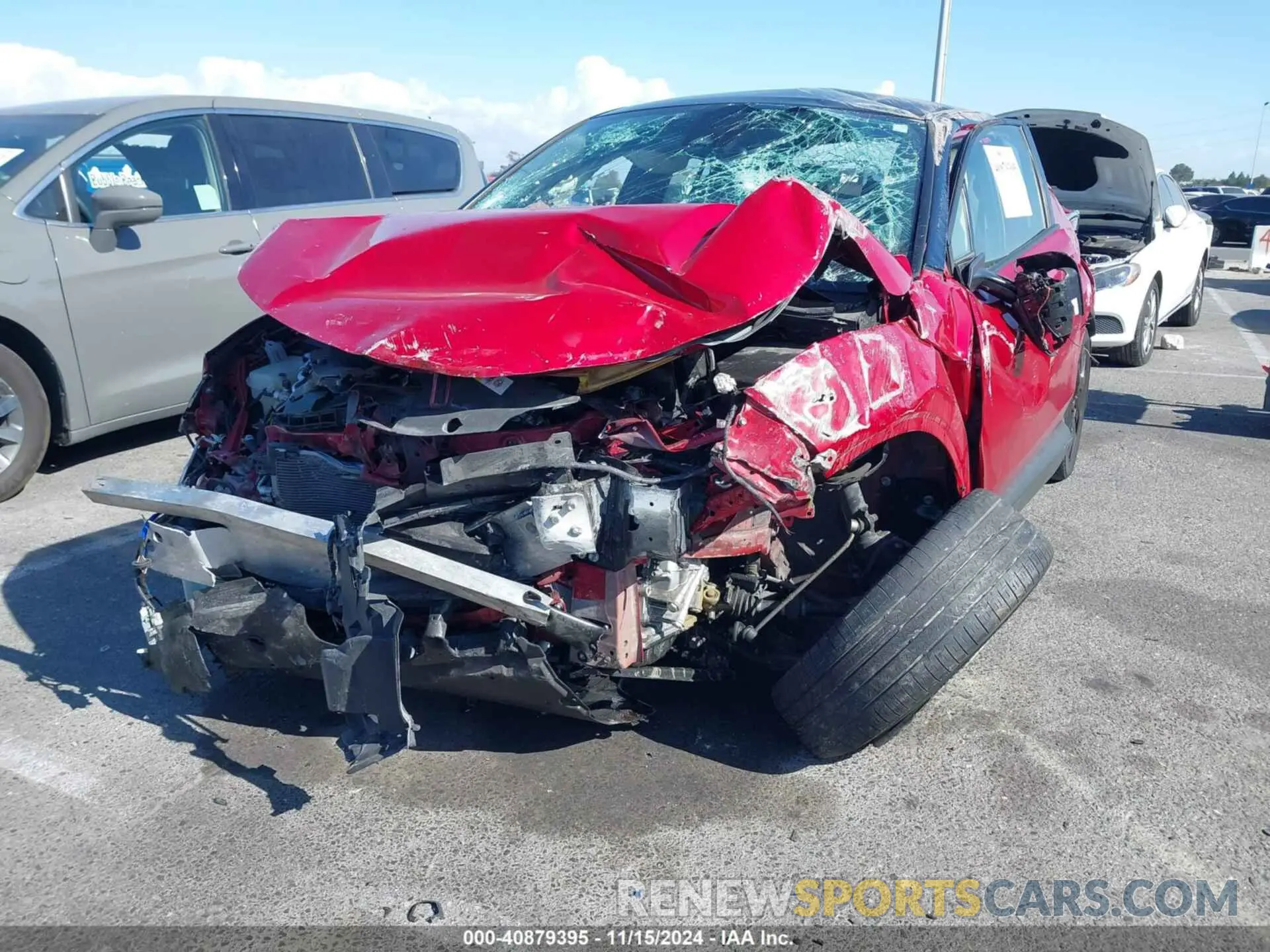 2 Фотография поврежденного автомобиля JTNKHMBX3M1125380 TOYOTA C-HR 2021
